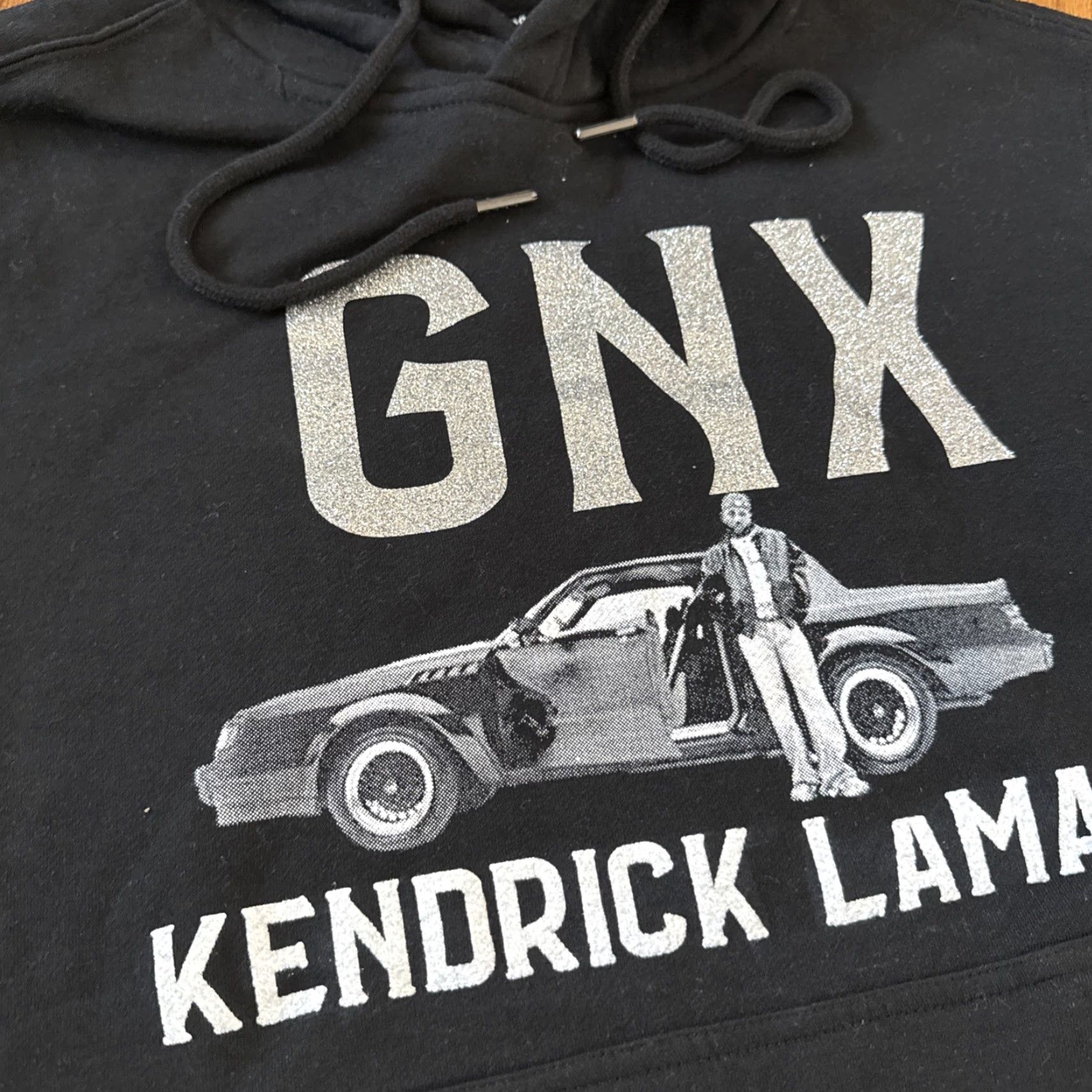 Vintage Kendrick Lamar GNX Tour Hoodie M Black Pullover Mens Sz M C24 Size US M / EU 48-50 / 2 - 3 Thumbnail