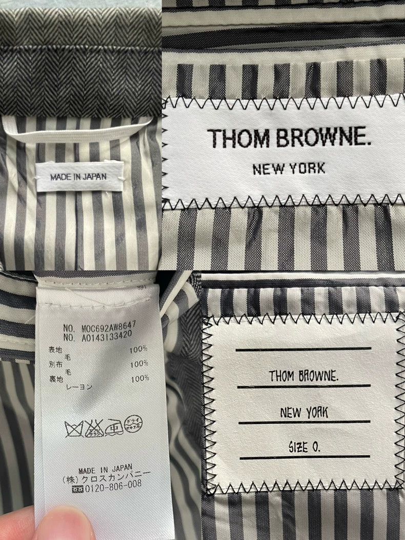Thom Browne Thom Browne A woolen coat Size US XS / EU 42 / 0 - 2 Thumbnail