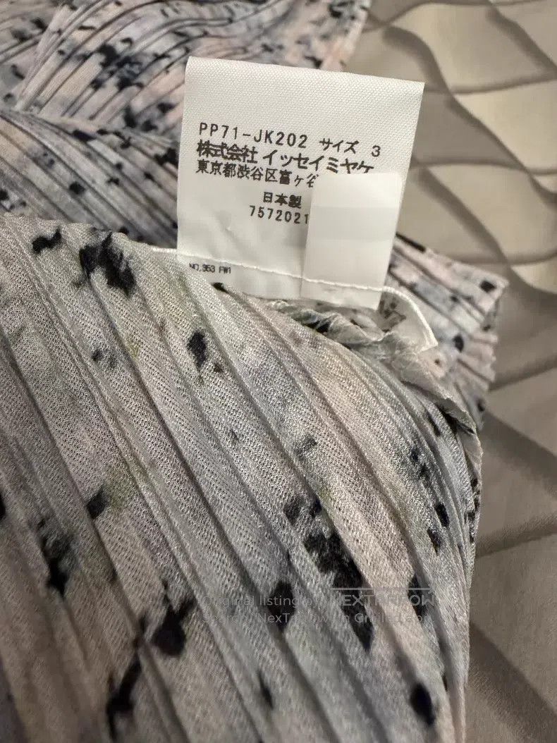Issey Miyake Issey Miyake Marble pattern sleeveless high-neck top Size L / US 10 / IT 46 - 3 Thumbnail