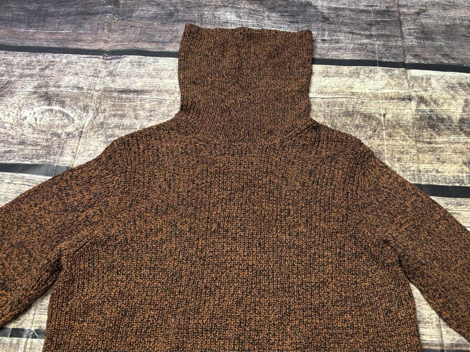 Other Susan Graver Sweater Womens Medium Chunky Knit Faux Suede Size M / US 6-8 / IT 42-44 - 4 Thumbnail