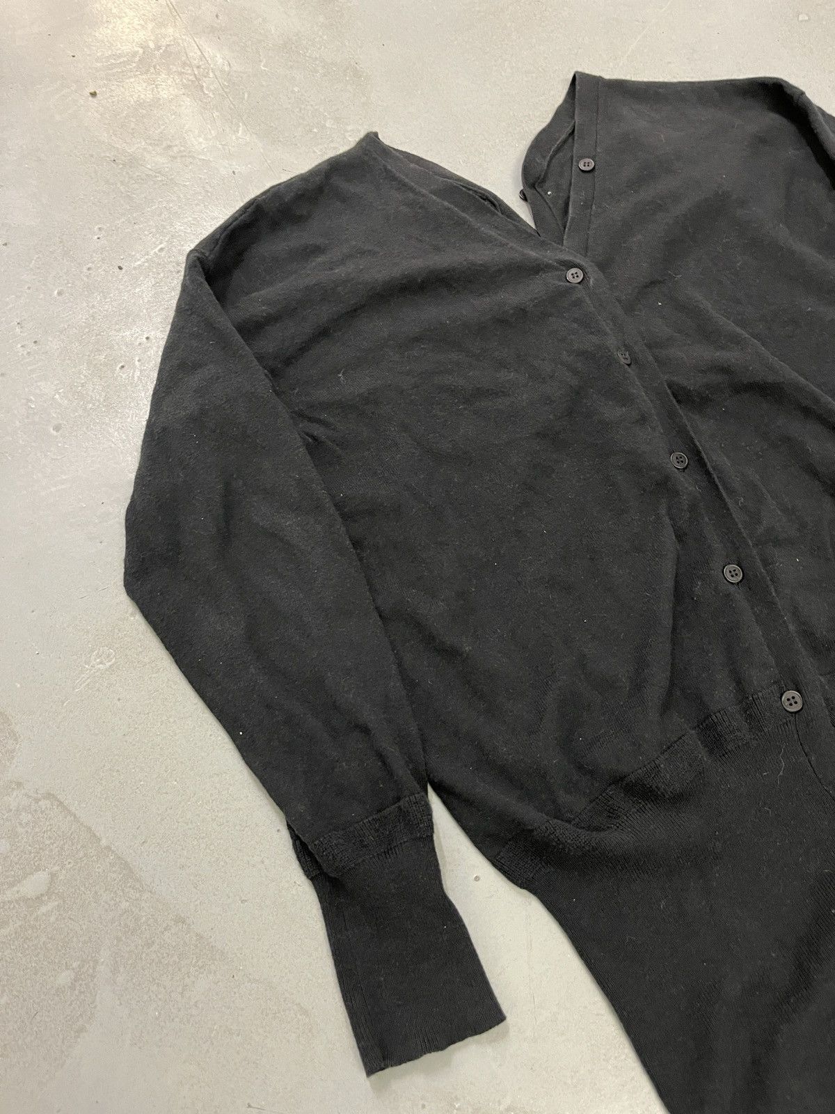 MM6 M6 Maison Margiela Double-Sided Button Cardigan Size S / US 4 / IT 40 - 2 Thumbnail