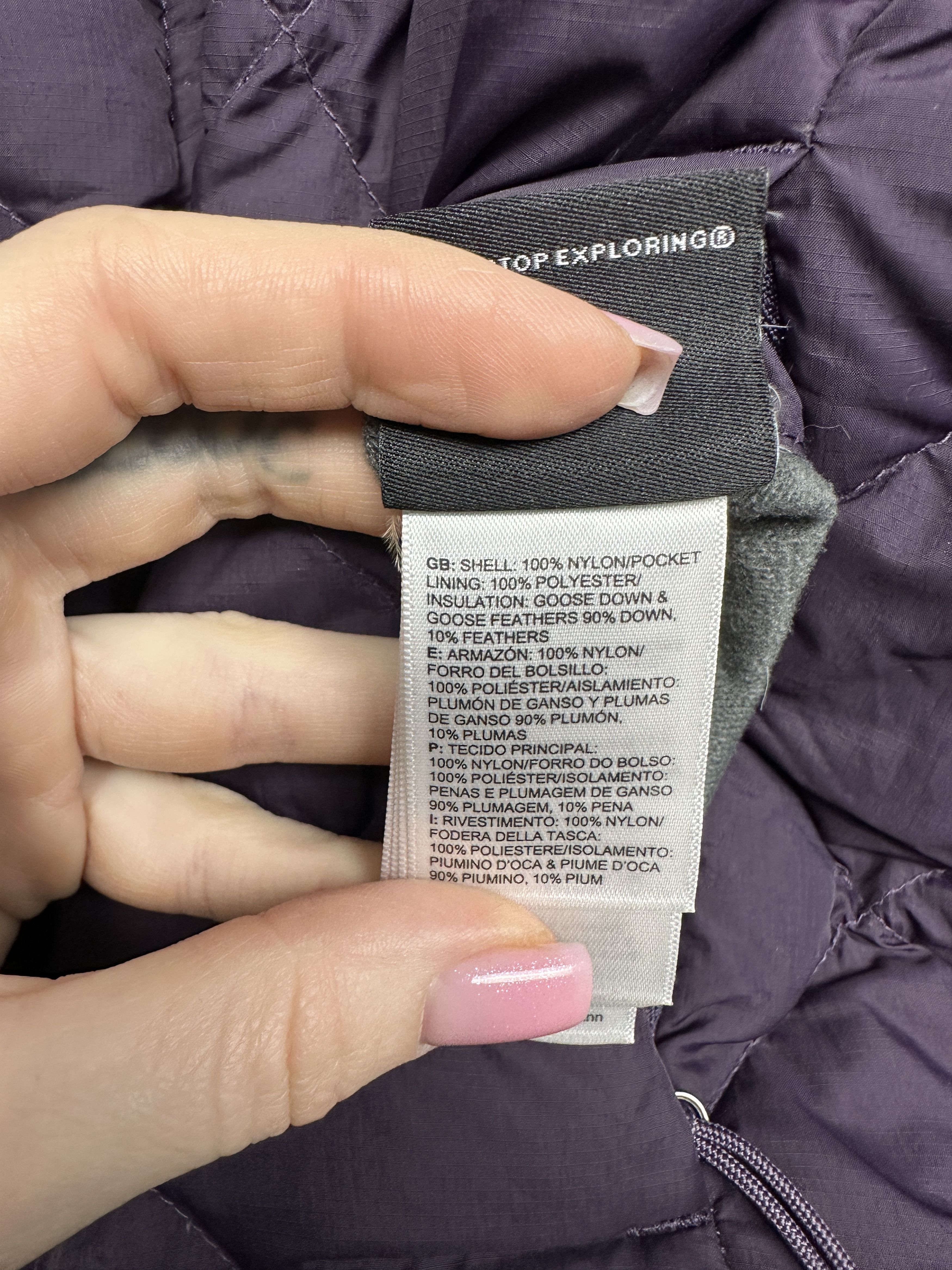 The North Face The North Face Womens Down Puffer Reversible Jacket Size L / US 10 / IT 46 - 5 Thumbnail