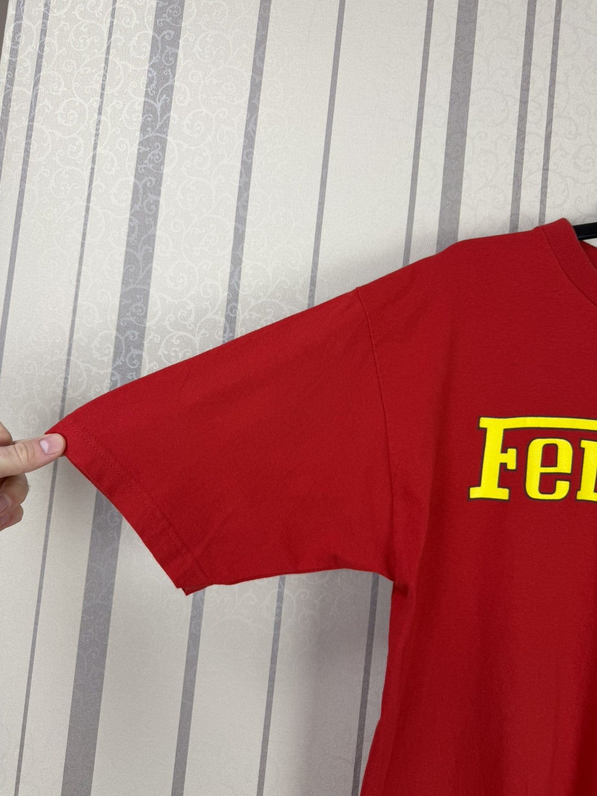 Ferrari RARE 1996 FERRARI F310B FORMULA 1 RACING TEE VINTAGE Size US XL / EU 56 / 4 - 5 Thumbnail