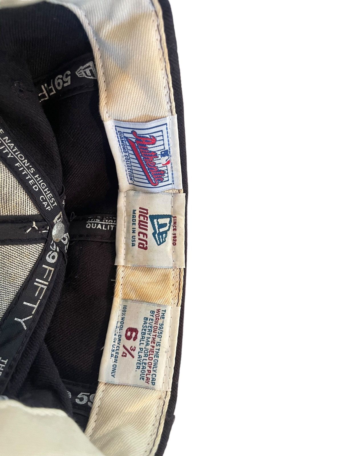 MLB × New York Yankees × Vintage Vintage 1999 New York Yankees World Series New Era Hat Size 26 - 4 Thumbnail