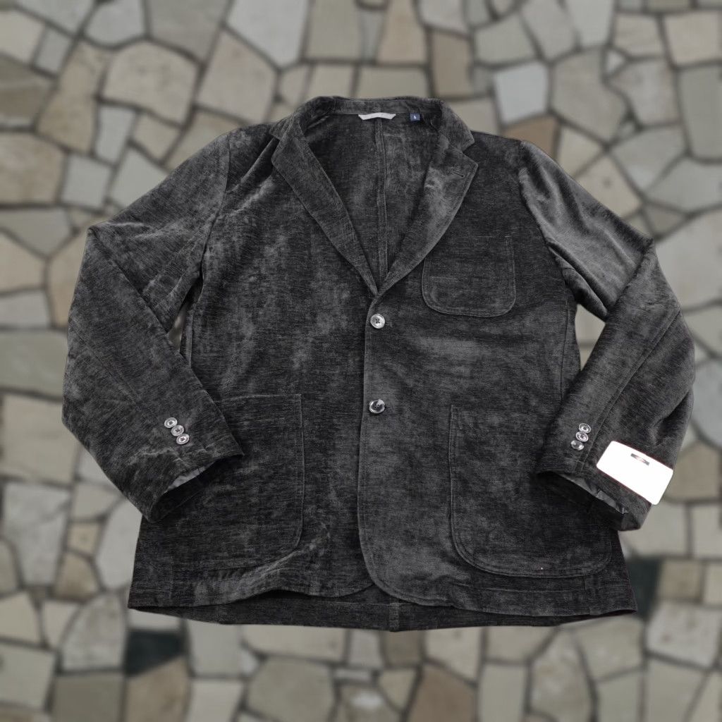Joseph Abboud Joseph Abboud Blazer Mens Large Black Velvet Two Button Sport Coat NEW Size 42R - 1 Thumbnail