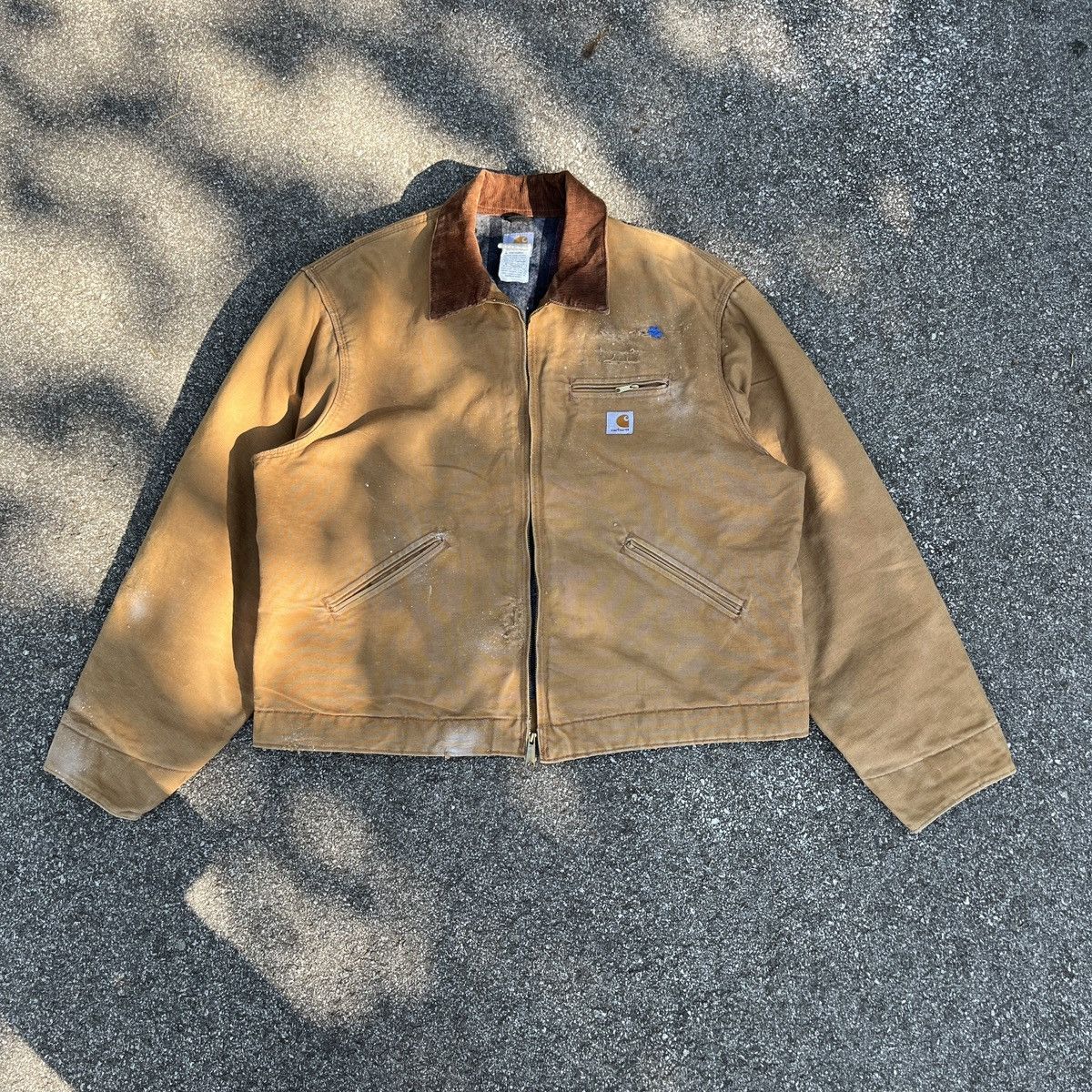 Brown beige Vintage Active Jacket 90s