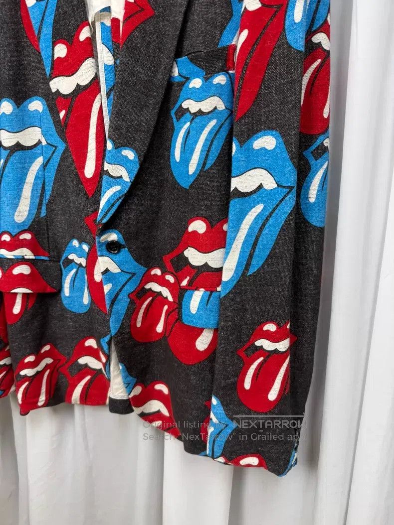 Comme des Garcons Comme Des Garcons Rolling Stones art print jacket| Size US L / EU 52-54 / 3 - 3 Thumbnail