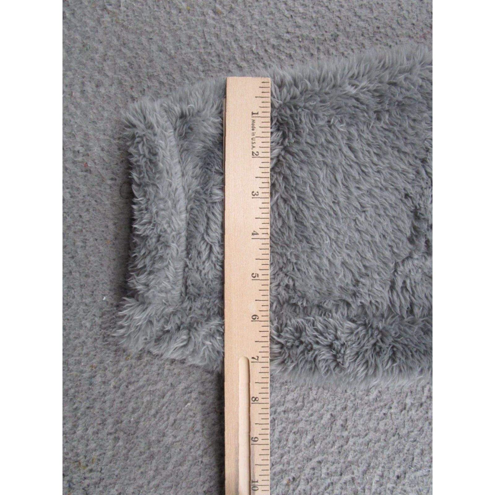Vintage PJGGZ Women's Sleepwear Fleece Sherpa Faux Fur Pajama Pants Size L Soft Warm Gray Size 36" / US 14 / IT 50 - 7 Thumbnail