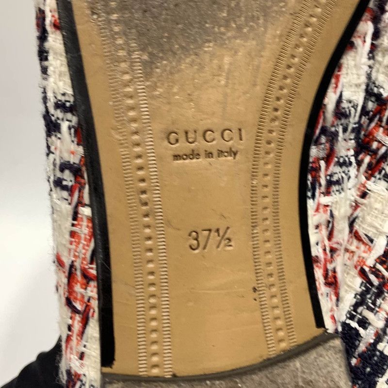 Gucci Gucci Colorful Woven Loafers for Women - Size US 7.5 / EU 40-41 - 4 Thumbnail