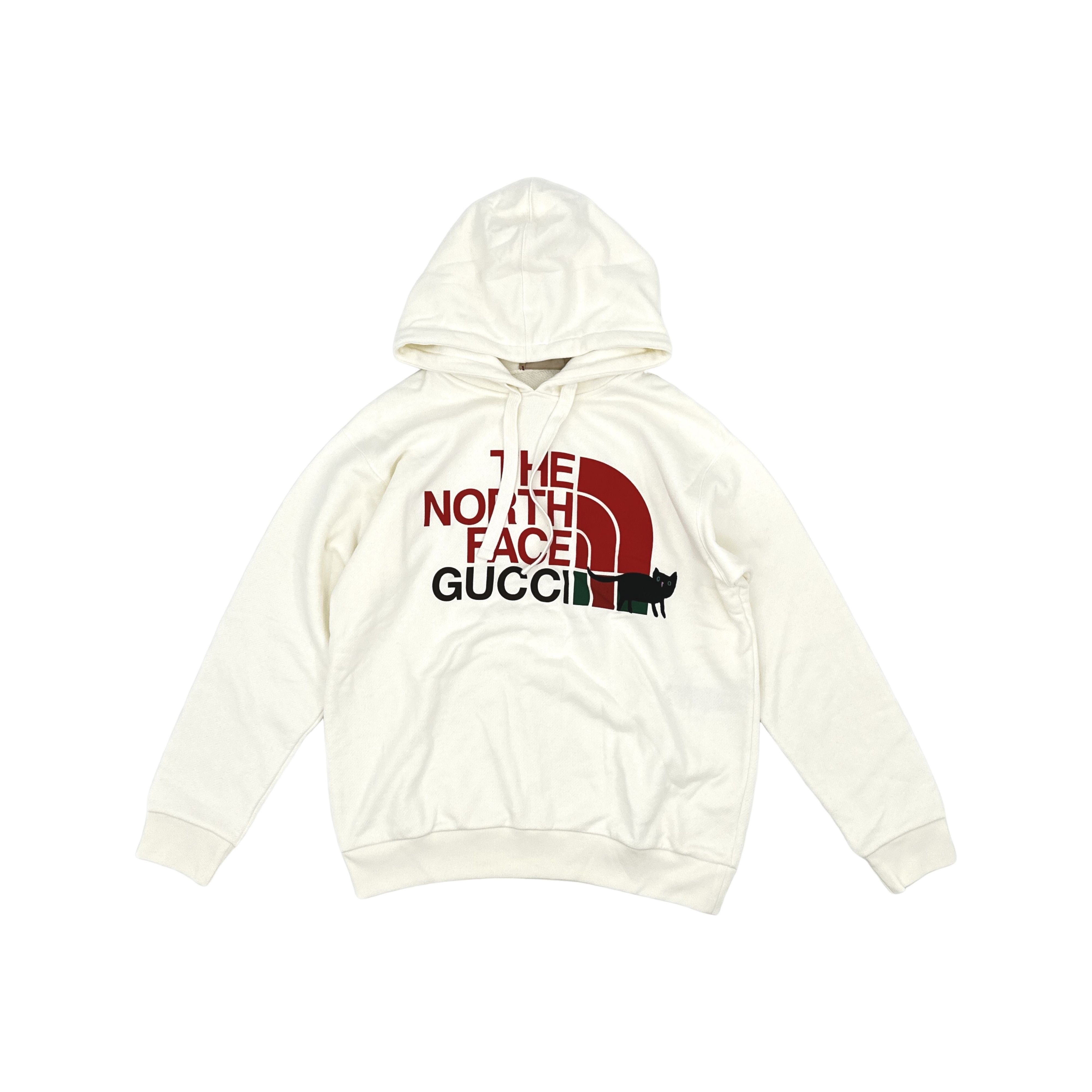 Gucci × The North Face Gucci x The North Face Logo Hoodie S Size S / US 4 / IT 40 - 1 Thumbnail
