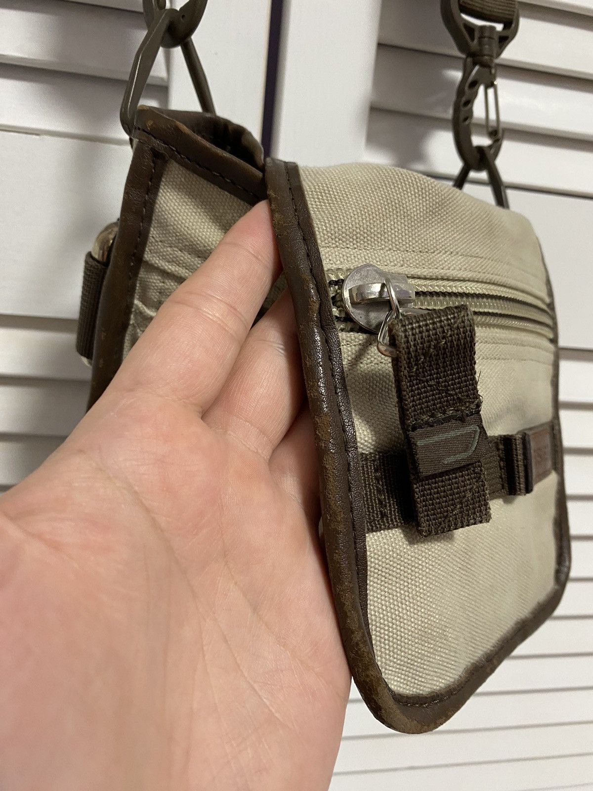 Diesel Vintage Bag Messenger DIESEL Metal Multi Pocket Cargo Y2K Size ONE SIZE - 13 Thumbnail