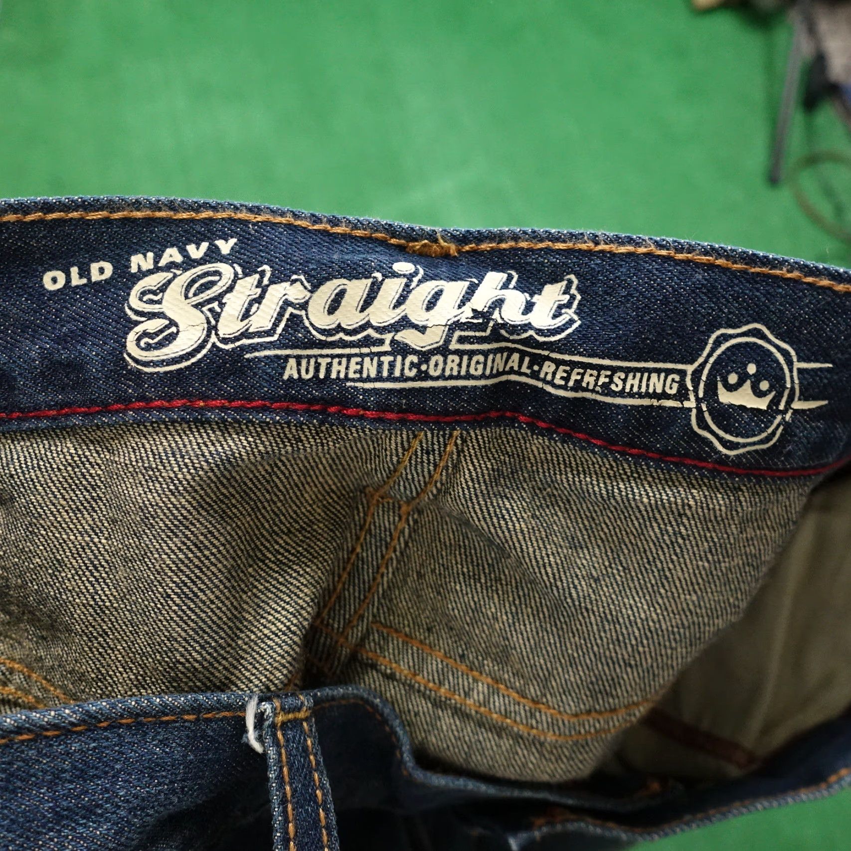 Old Navy OLD NAVY Relaxed Straight Denim Jeans Mens Size 38x30 Blue Size US 38 / EU 54 - 6 Thumbnail