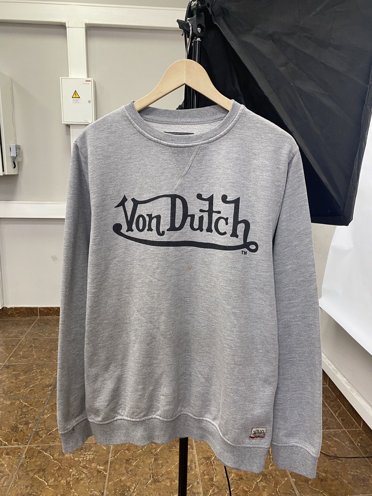 Von Dutch 🇺🇸 Vintage Y2K Von Dutch Sweatshirt Rare Retro Hype Size US XL / EU 56 / 4 - 1 Thumbnail