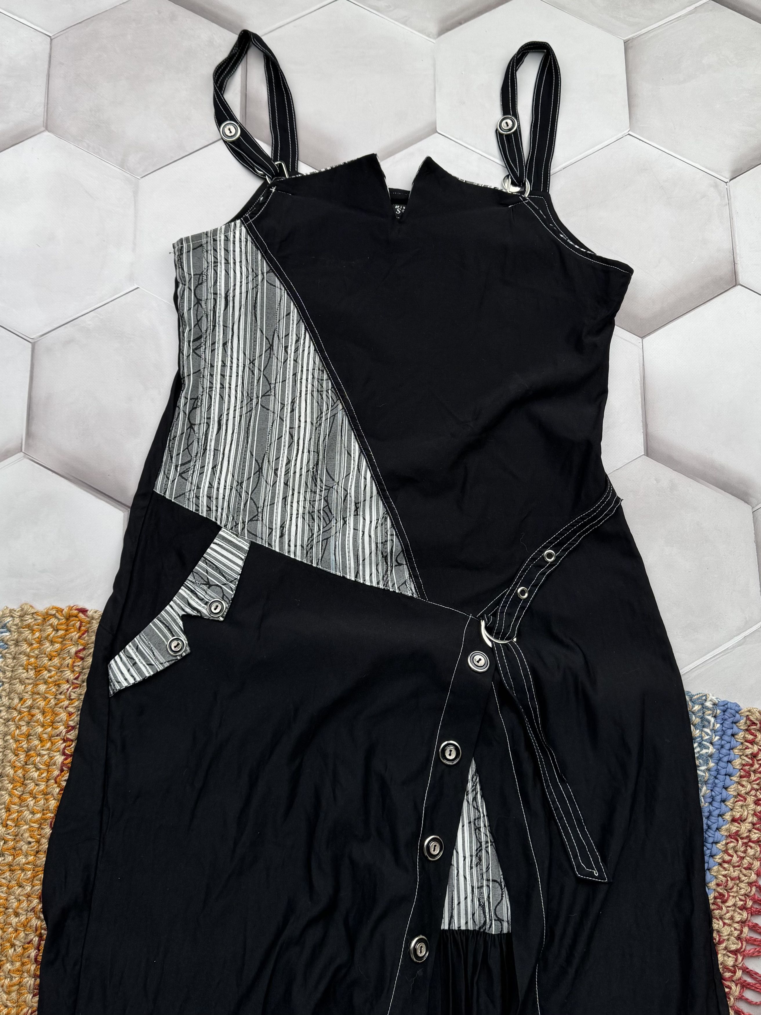 Japanese Brand Vintage Maxi Dress With Bondage (E4) Size L / US 10 / IT 46 - 2 Thumbnail