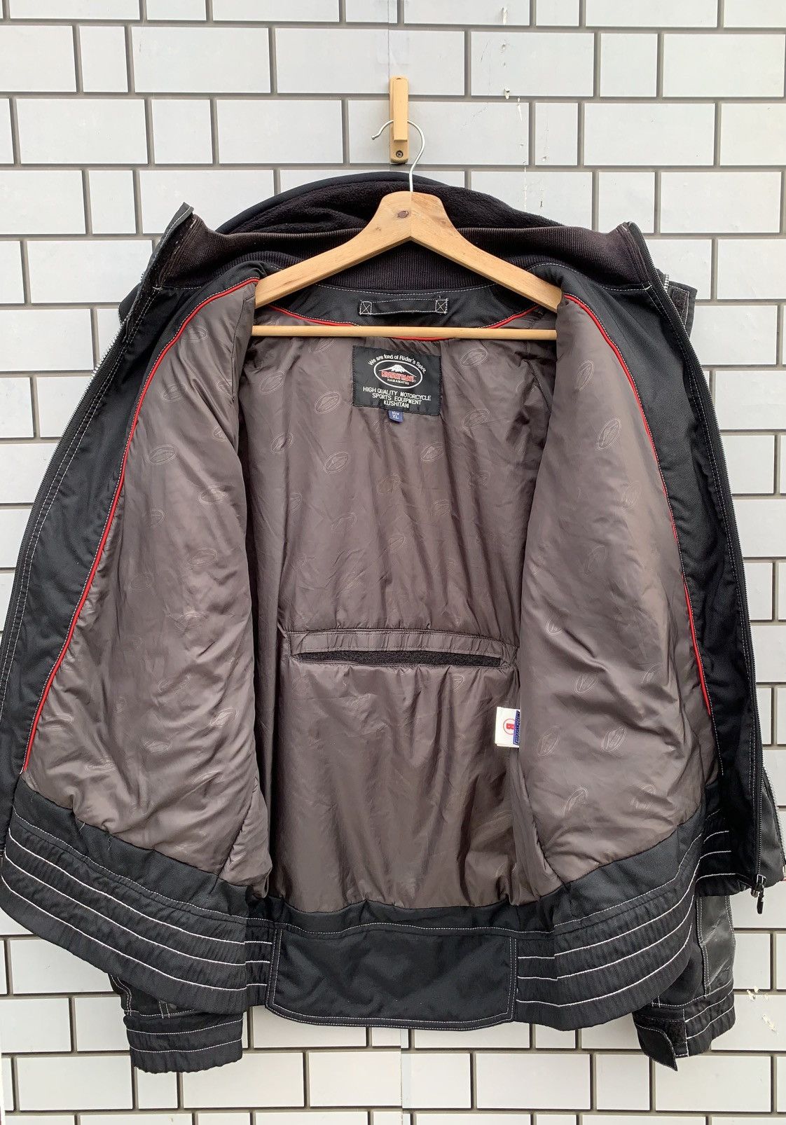 Japanese Brand Vintage Japanese Brand Khushitani Motorcycle Jacket Size US XL / EU 56 / 4 - 22 Thumbnail