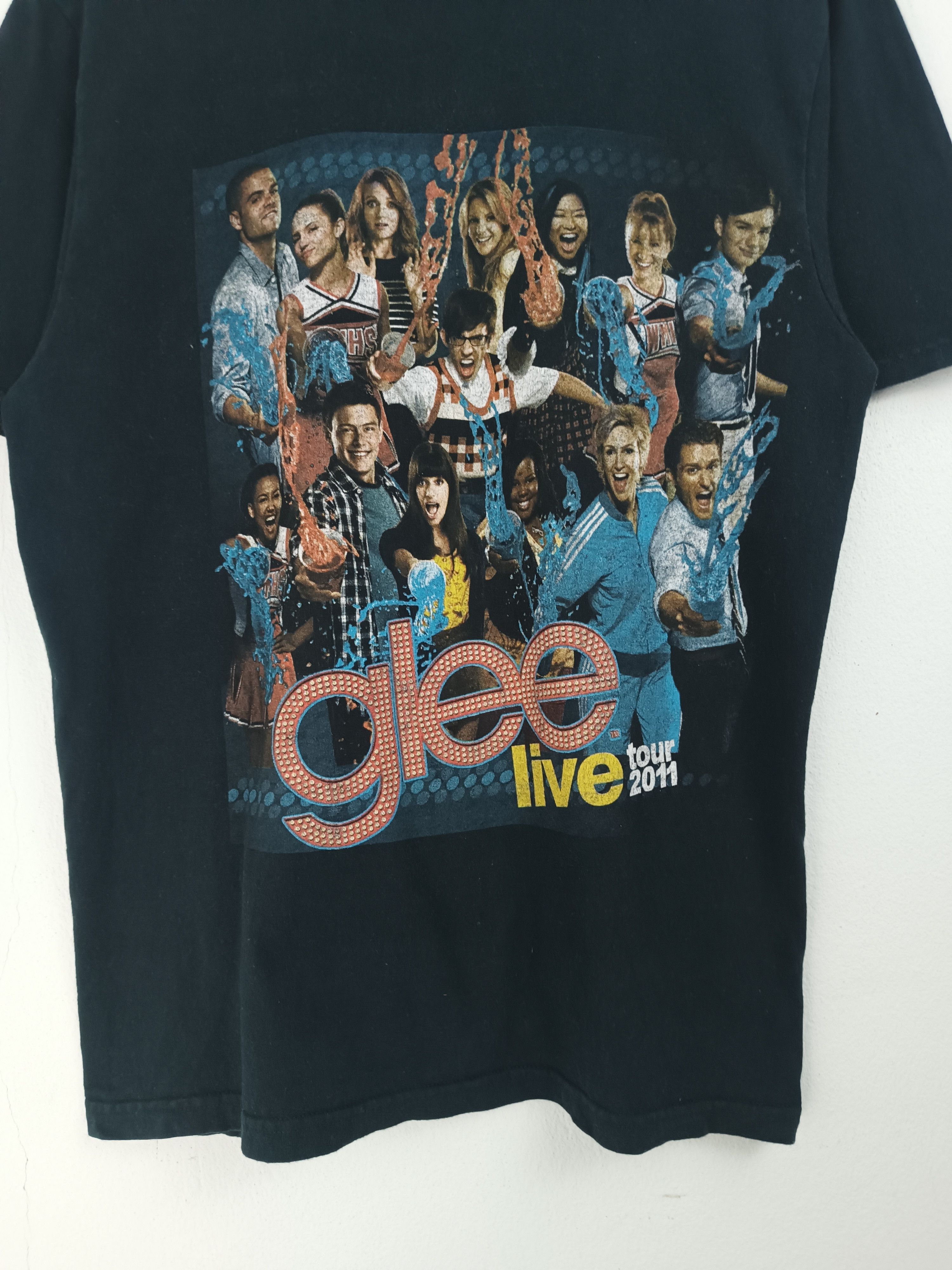 Vintage VINTAGE '11 GLEE ON TOUR LIVE TEE TV SERIES FRIENDS OFFICE Size US S / EU 44-46 / 1 - 7 Thumbnail