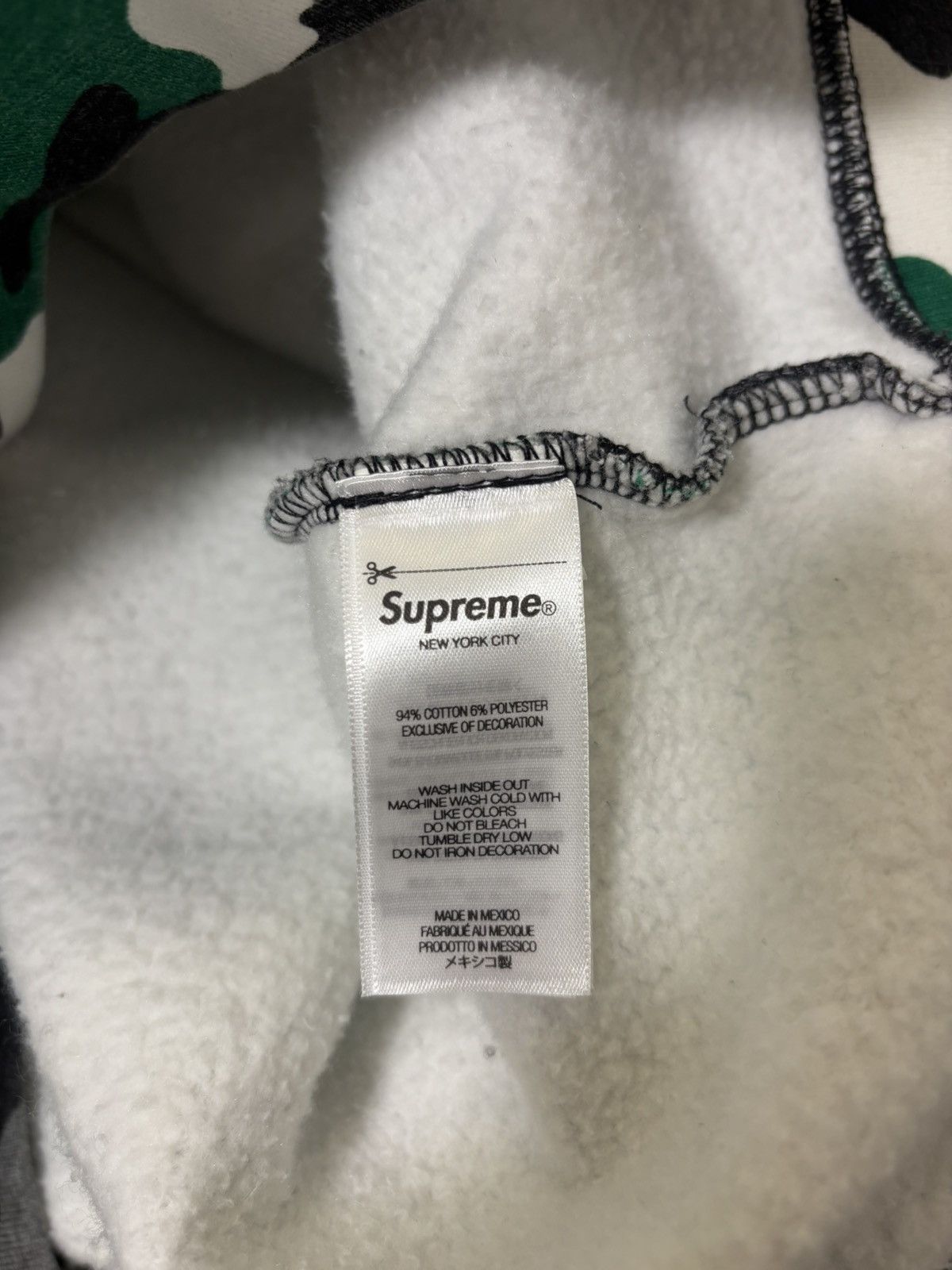Supreme Supreme camo zip up Size US XL / EU 56 / 4 - 5 Thumbnail