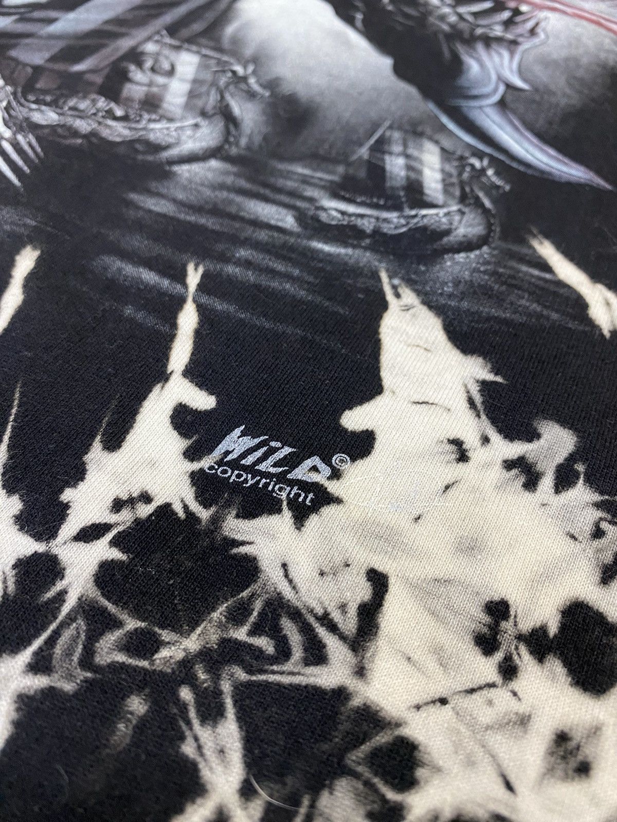 Other Wild Vintage Full Print Death & Dragon T Shirt 90s Size US M / EU 48-50 / 2 - 5 Thumbnail