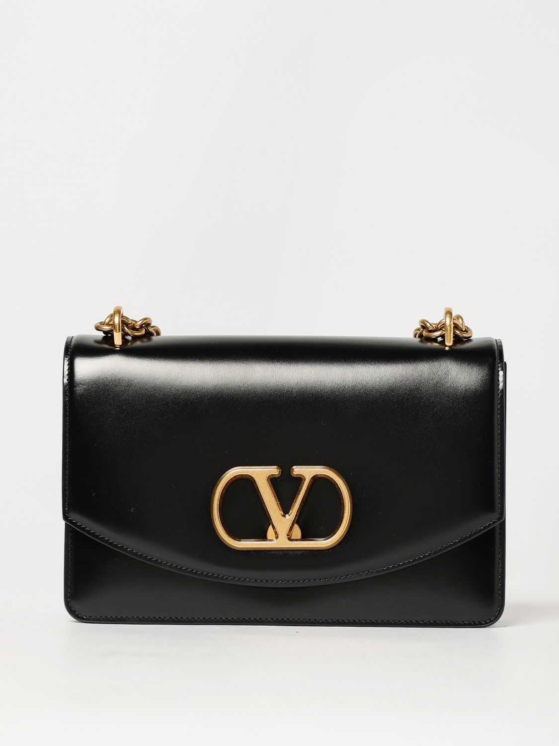 Valentino Valentino Garavani Shoulder Bag Men Black Size ONE SIZE - 1 Thumbnail
