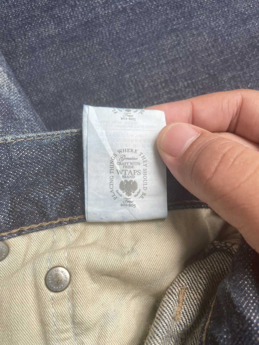 Wtaps FW13 WTAPS LIFIST Thrashed Denim Pants Size US 31 - 13 Thumbnail