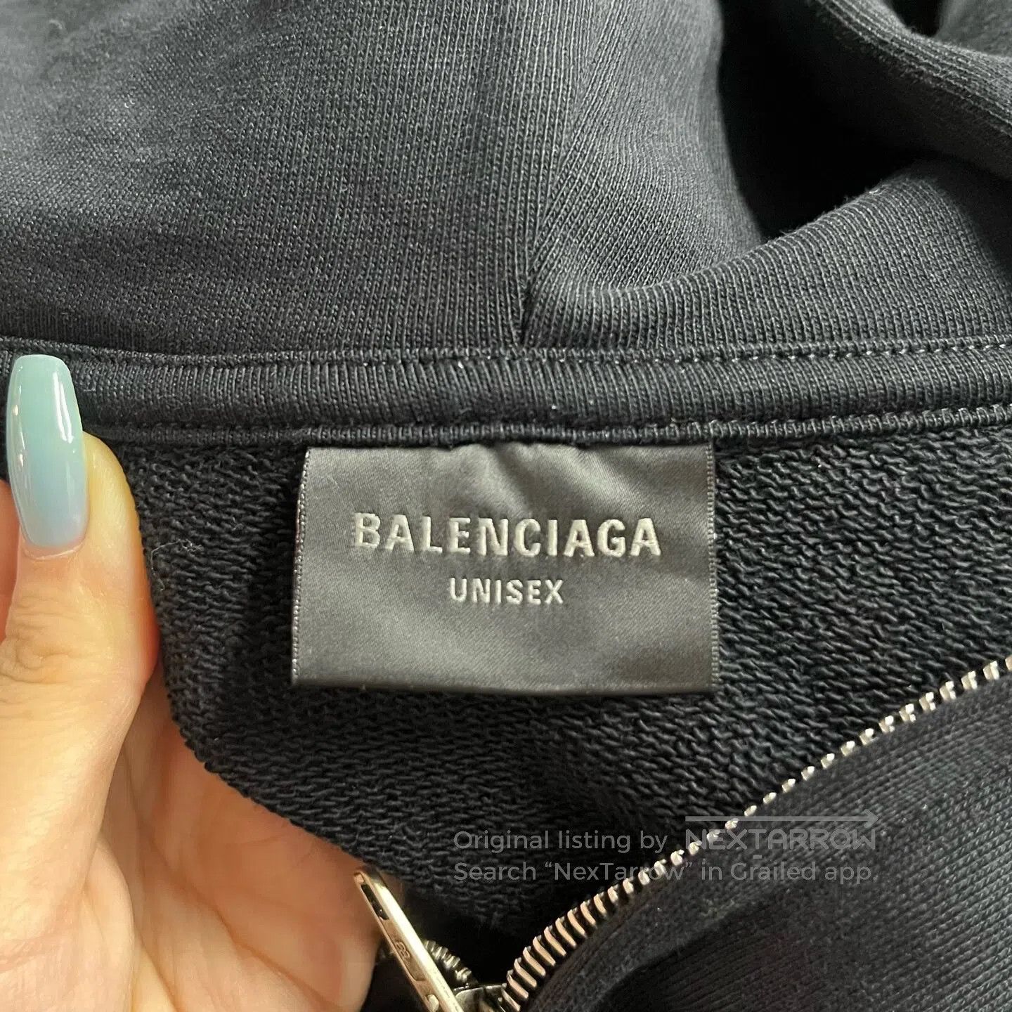 Balenciaga Balenciaga Alphabet and number printed hoodie with hood, z Size US XS / EU 42 / 0 - 5 Thumbnail