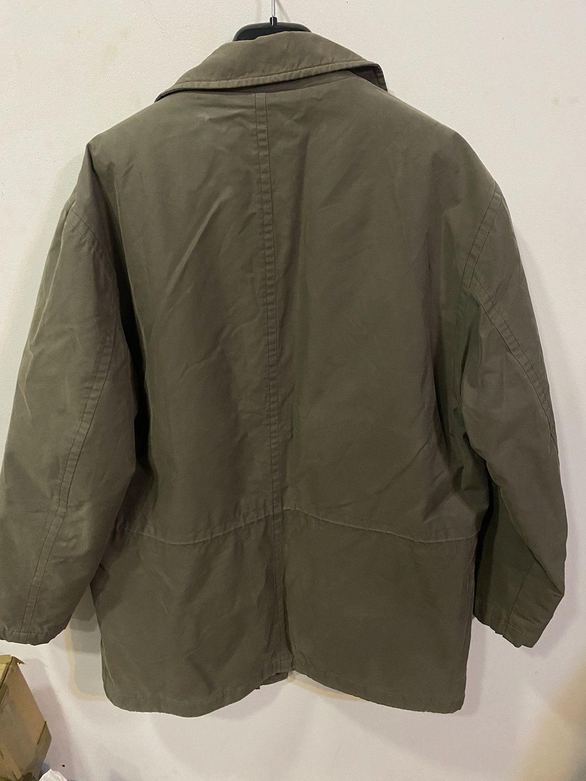 Yves Saint Laurent 90s Warm YSL Jacket Khaki Beige Parka Size US M / EU 48-50 / 2 - 14 Thumbnail