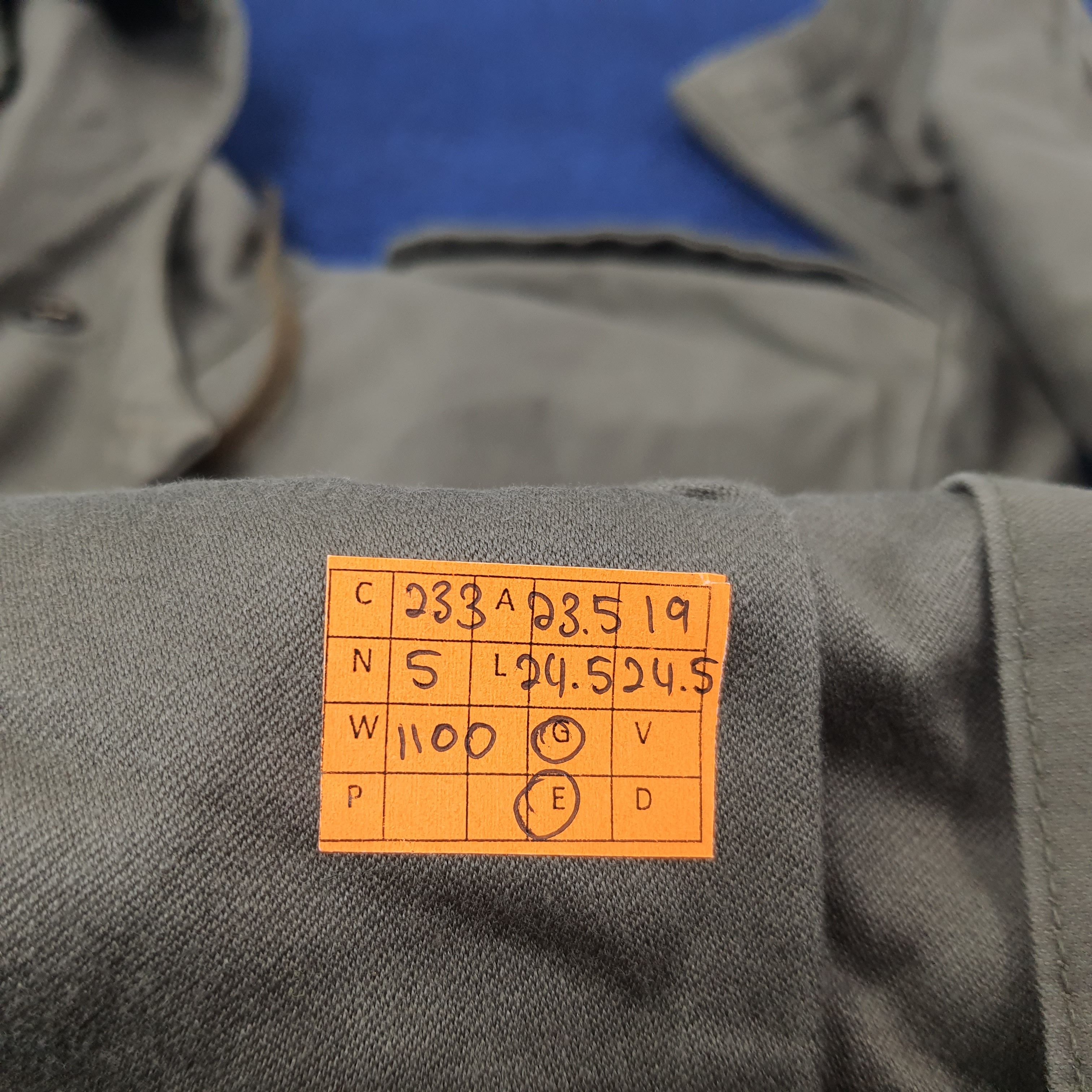 Express × Vintage Vintage JEAN EXPRESS GERMANY Army Military Jacket C233N5 Size US L / EU 52-54 / 3 - 7 Thumbnail