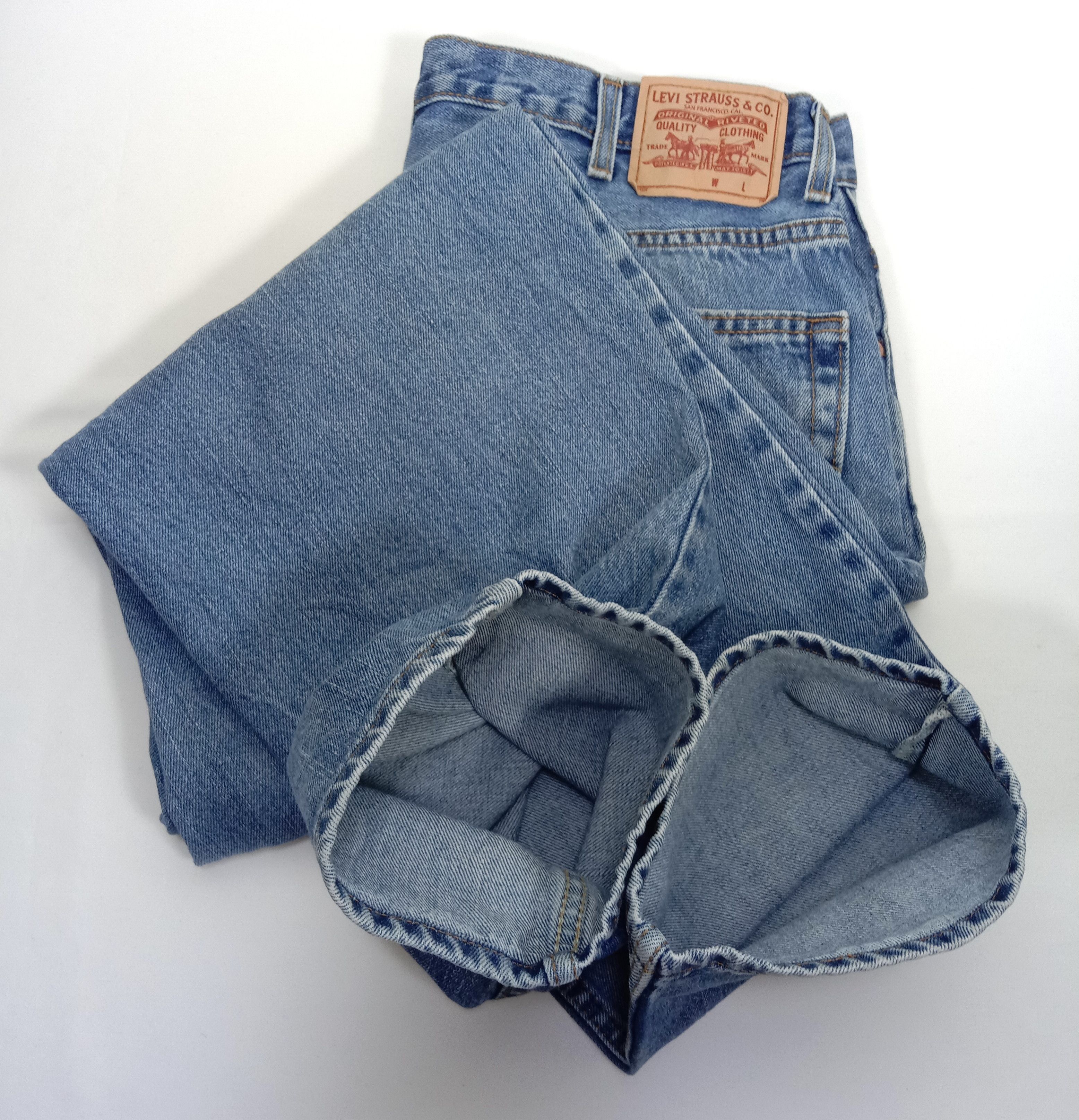 Levi's Vintage Levi's 550 Jeans Blue Wash Relaxed Fit Denim Size US 38 / EU 54 - 15 Thumbnail