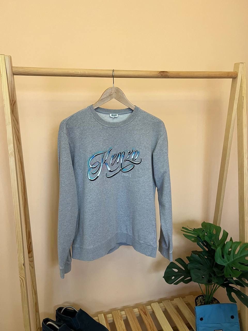 Kenzo KENZO Paris Sweatshirt Big Logo Embroidered Crewneck Y2K Size US M / EU 48-50 / 2 - 1 Thumbnail
