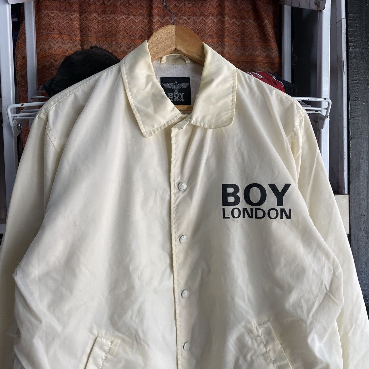 Boy London Vintage 90s Boy London 153 Kings Road Coach Jacket Size US L / EU 52-54 / 3 - 5 Thumbnail