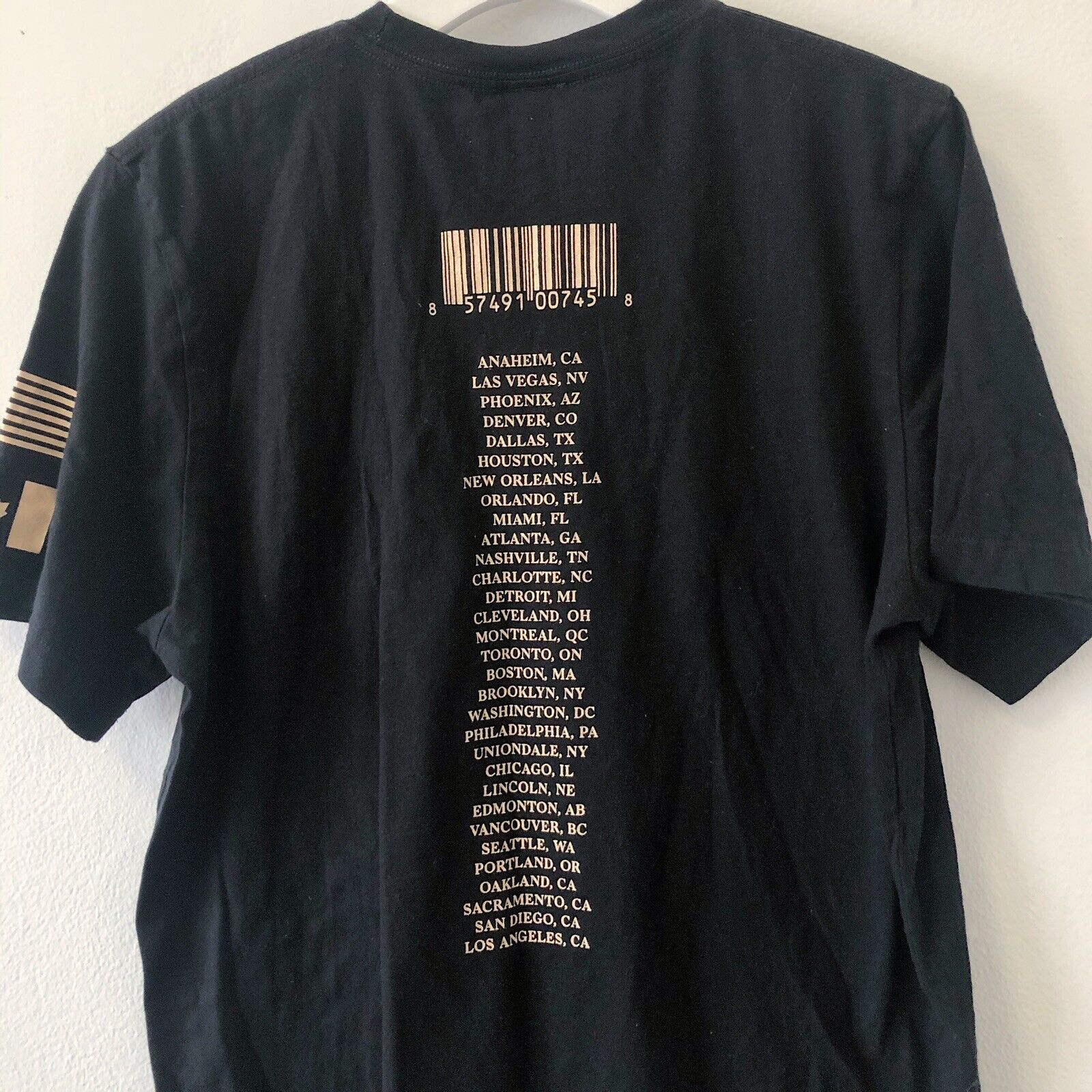 Rap Tees Jay-Z 4:44 Album Tour Toronto Show Black T-shirt Rare L Size US L / EU 52-54 / 3 - 2 Thumbnail
