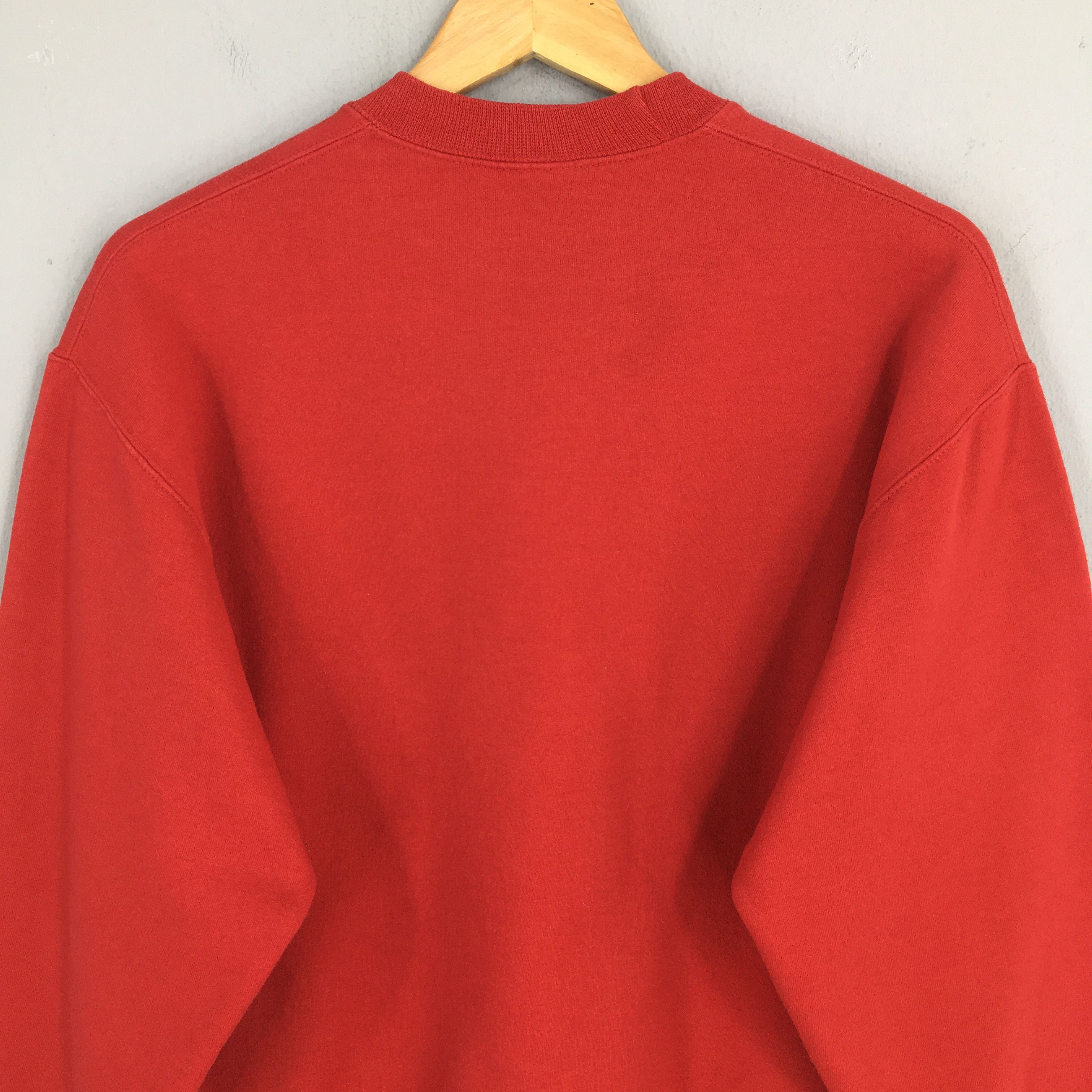 Jerzees Vintage Newton Softball Athletics Red Sweatshirt Medium Size US M / EU 48-50 / 2 - 7 Thumbnail