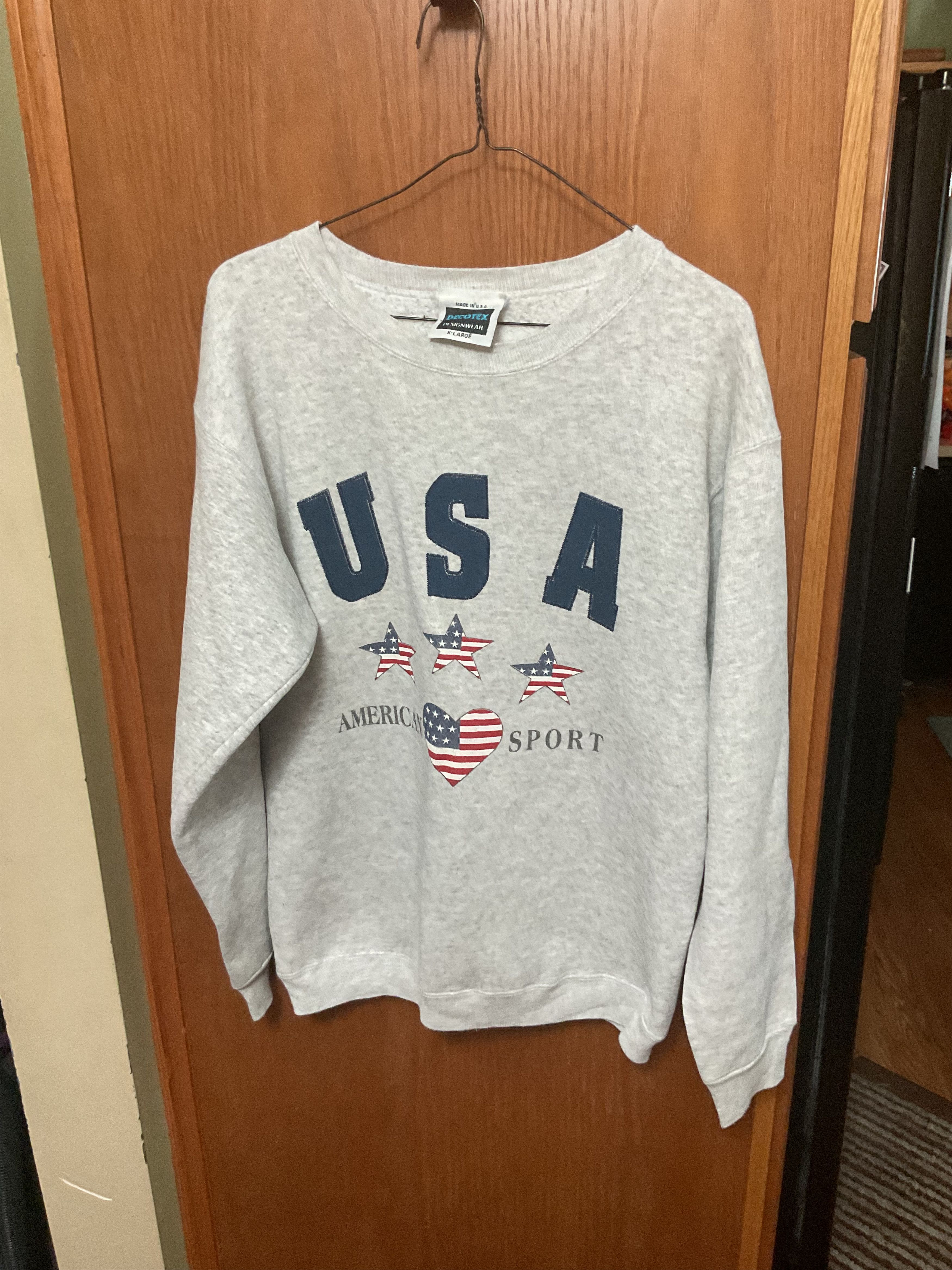 Vintage Vintage USA Sweatshirt Size XL / US 12-14 / IT 48-50 - 1 Thumbnail