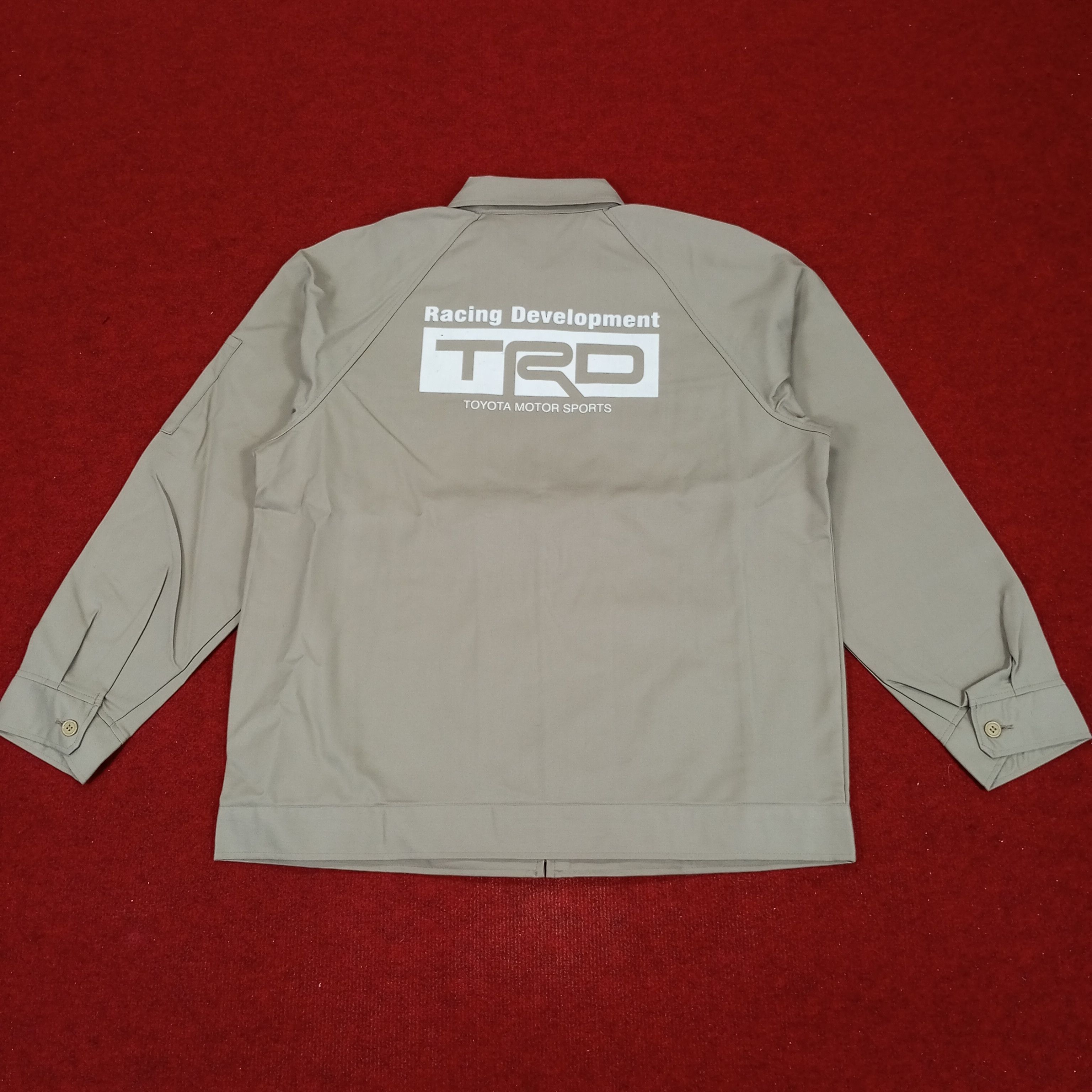 TRD Toyota Motorsports Workwear Style Custom Jacket