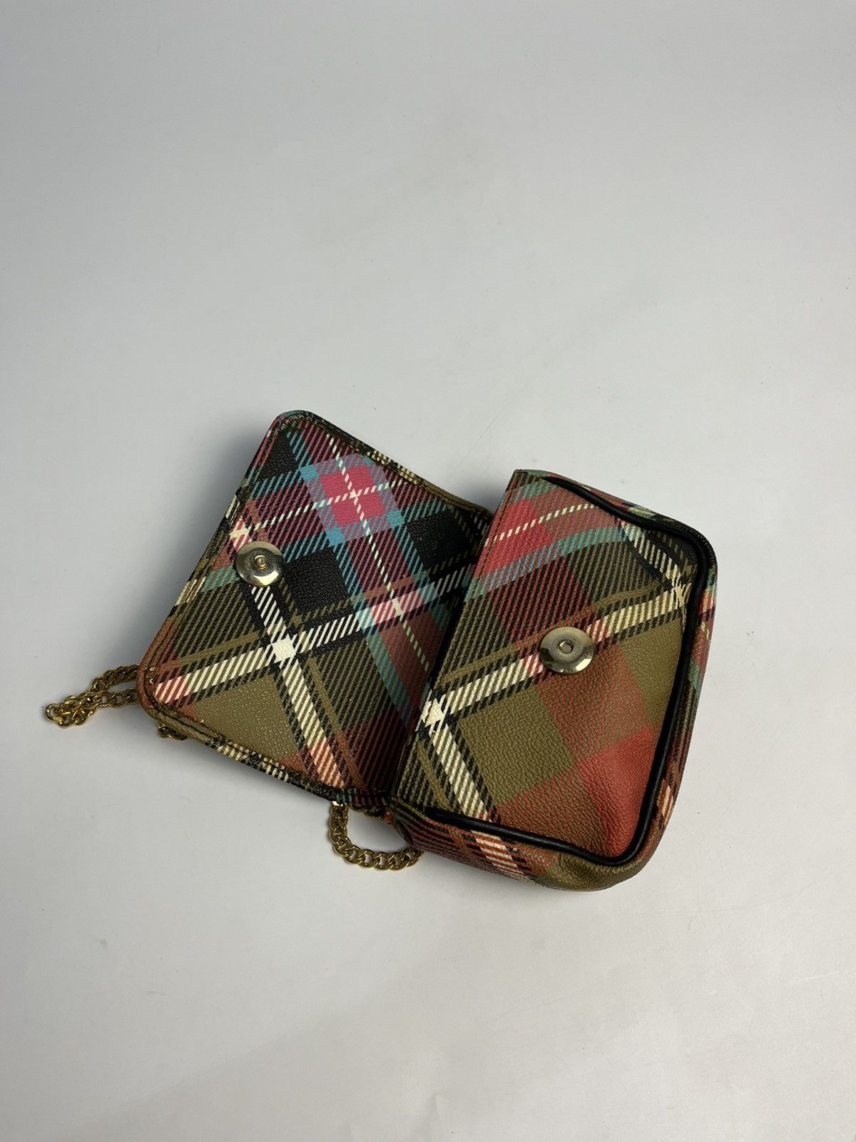 Vivienne Westwood Vivienne Westwood Tartan Mini Chain Bag Size ONE SIZE - 9 Thumbnail