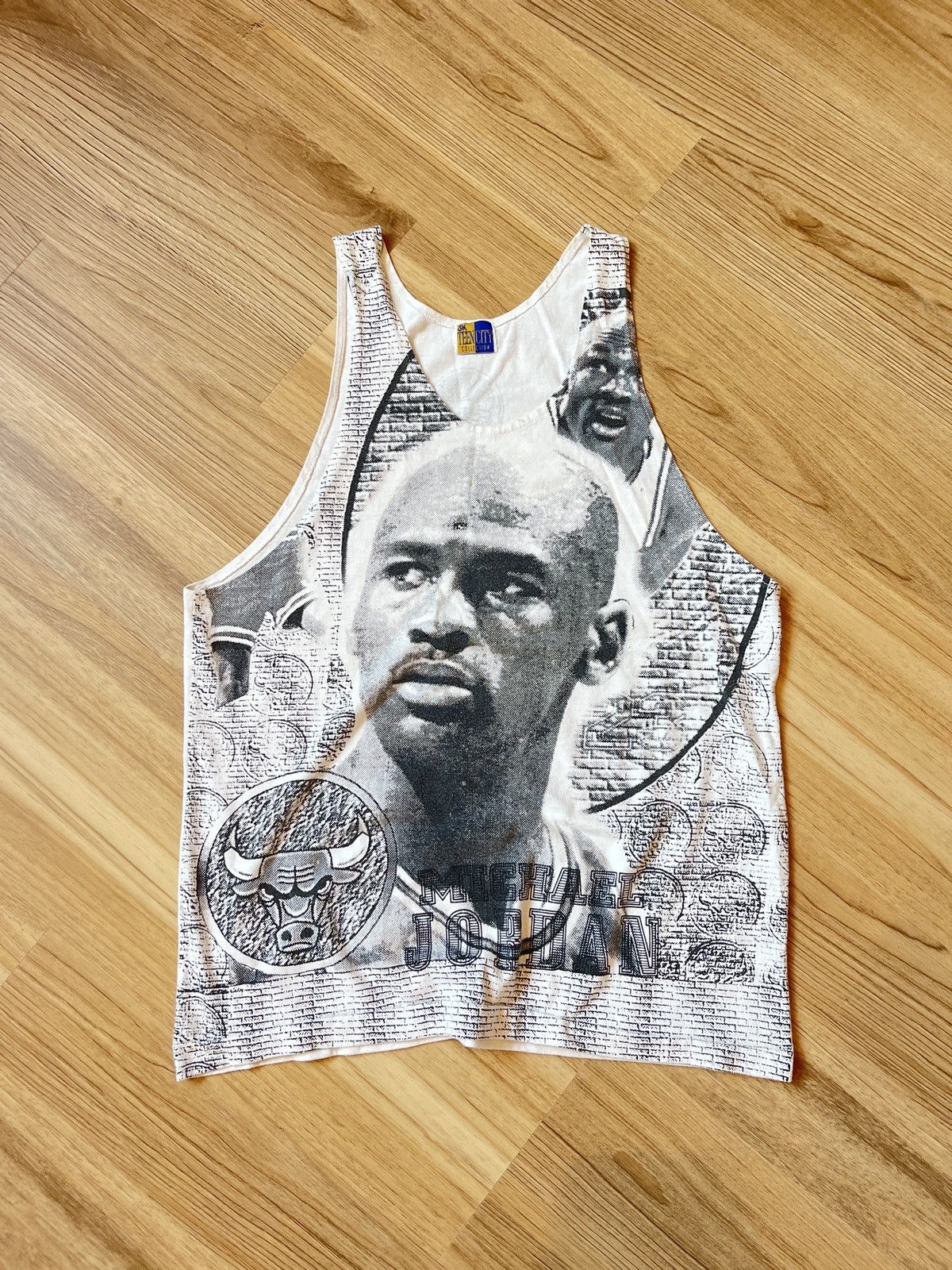 NBA Vintage 80s 90s Michael Jordan Chicago Bulls Tank Top Size US M / EU 48-50 / 2 - 1 Thumbnail