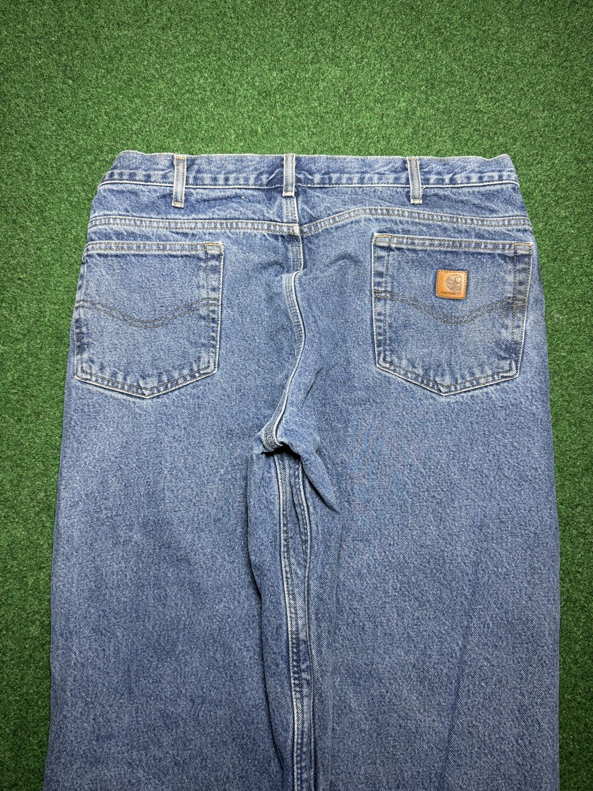 Carhartt Carhartt Jeans 38x30 Flannel-Lined Relaxed Denim Size US 38 / EU 54 - 3 Thumbnail