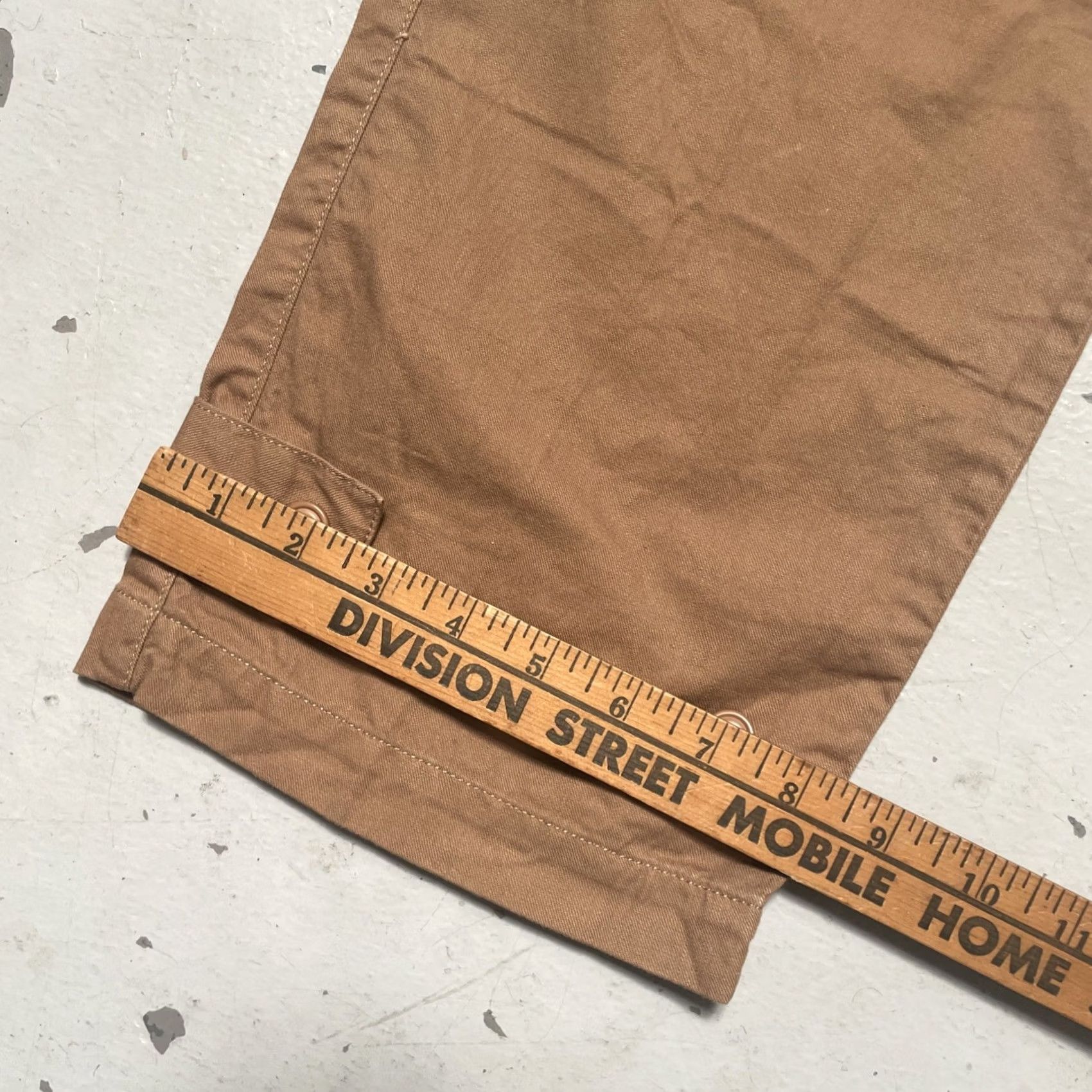 Vintage Nepenthes Army Utility Pants Cargo Trousers Unisex Adults M Brown-Ish Cotton Vintage Japan Designer Style 90s Theme Mens Girls Womens Size US 31 - 2 Thumbnail