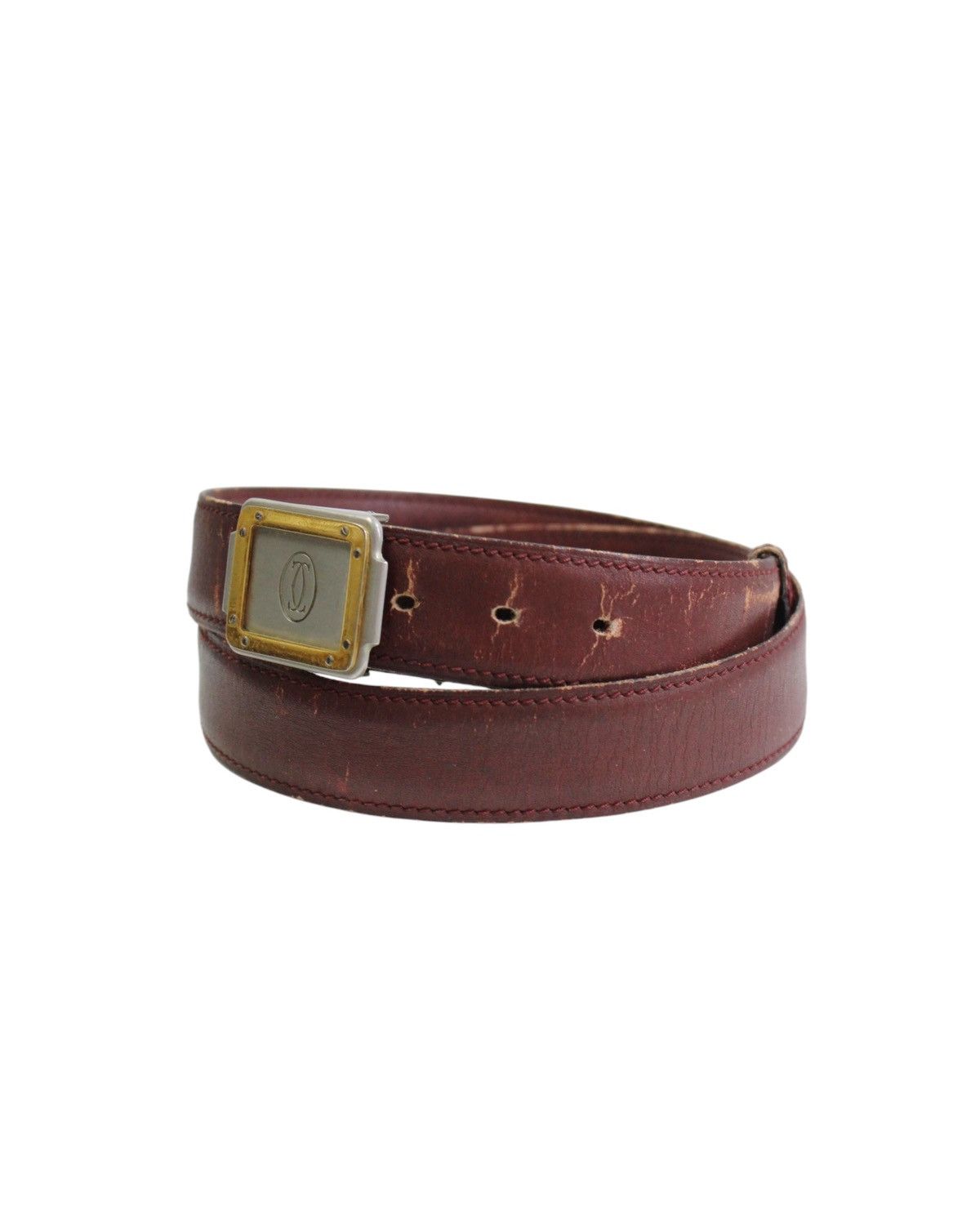 Cartier 1990S CATIER LEATHER BELT Size ONE SIZE - 2 Thumbnail