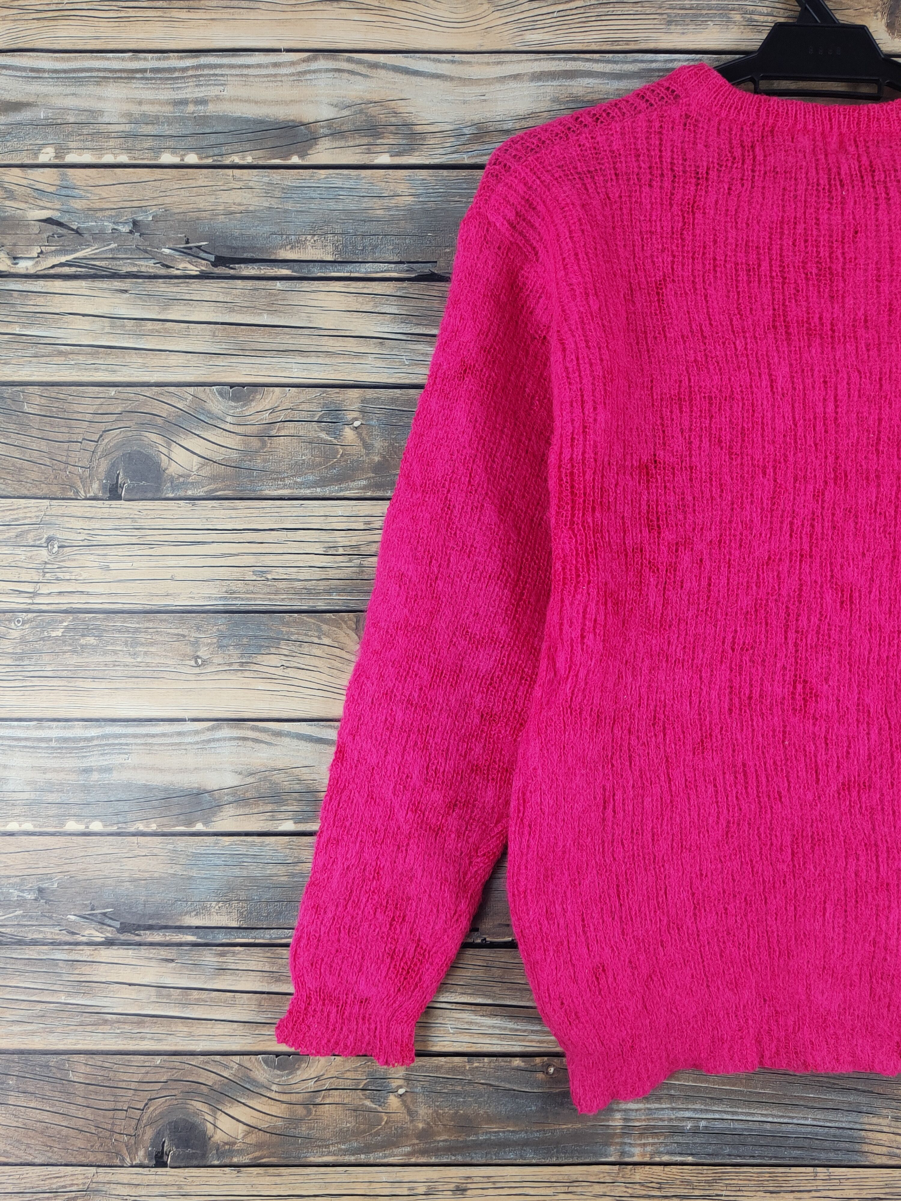 Japanese Brand Java Pink Knitwear Sweatshirts #W2171 Size S / US 4 / IT 40 - 9 Thumbnail