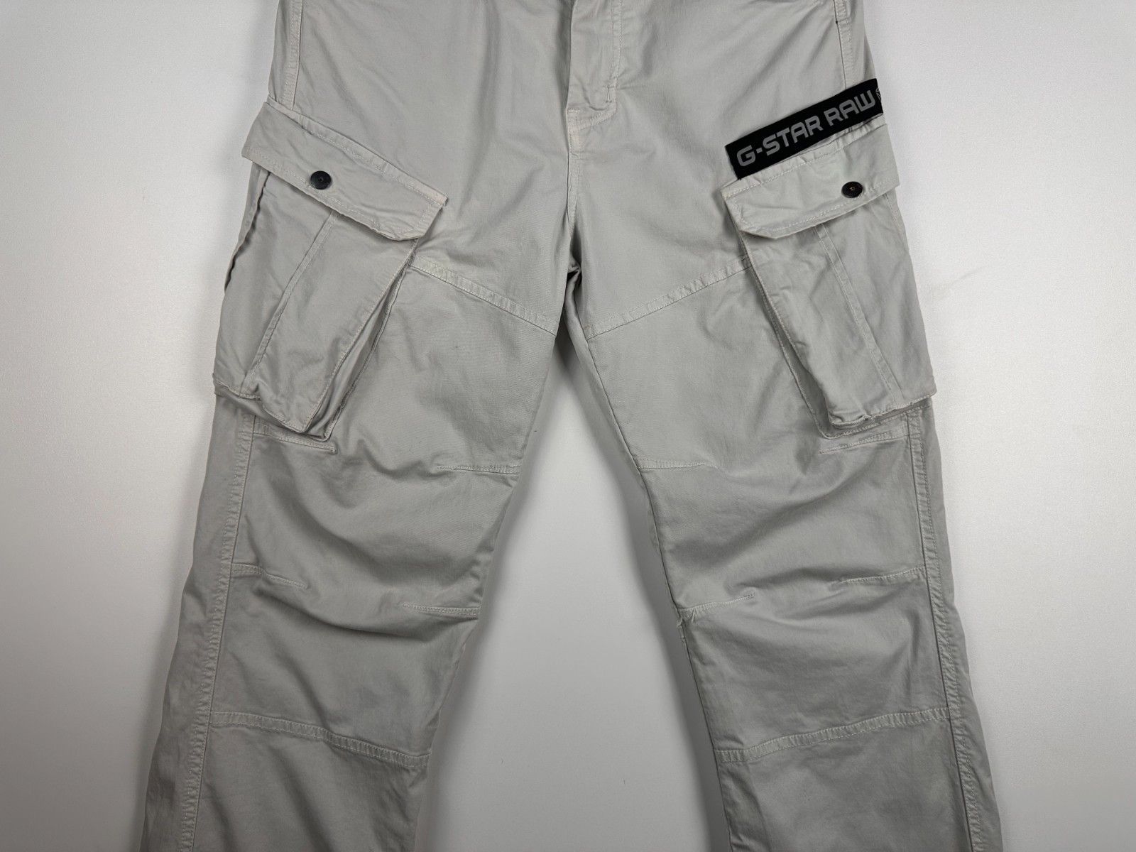 G-Star G-Star Raw 3d Cargo Pants Multi Pocket Military Size L Gray Size US 34 / EU 50 - 3 Thumbnail