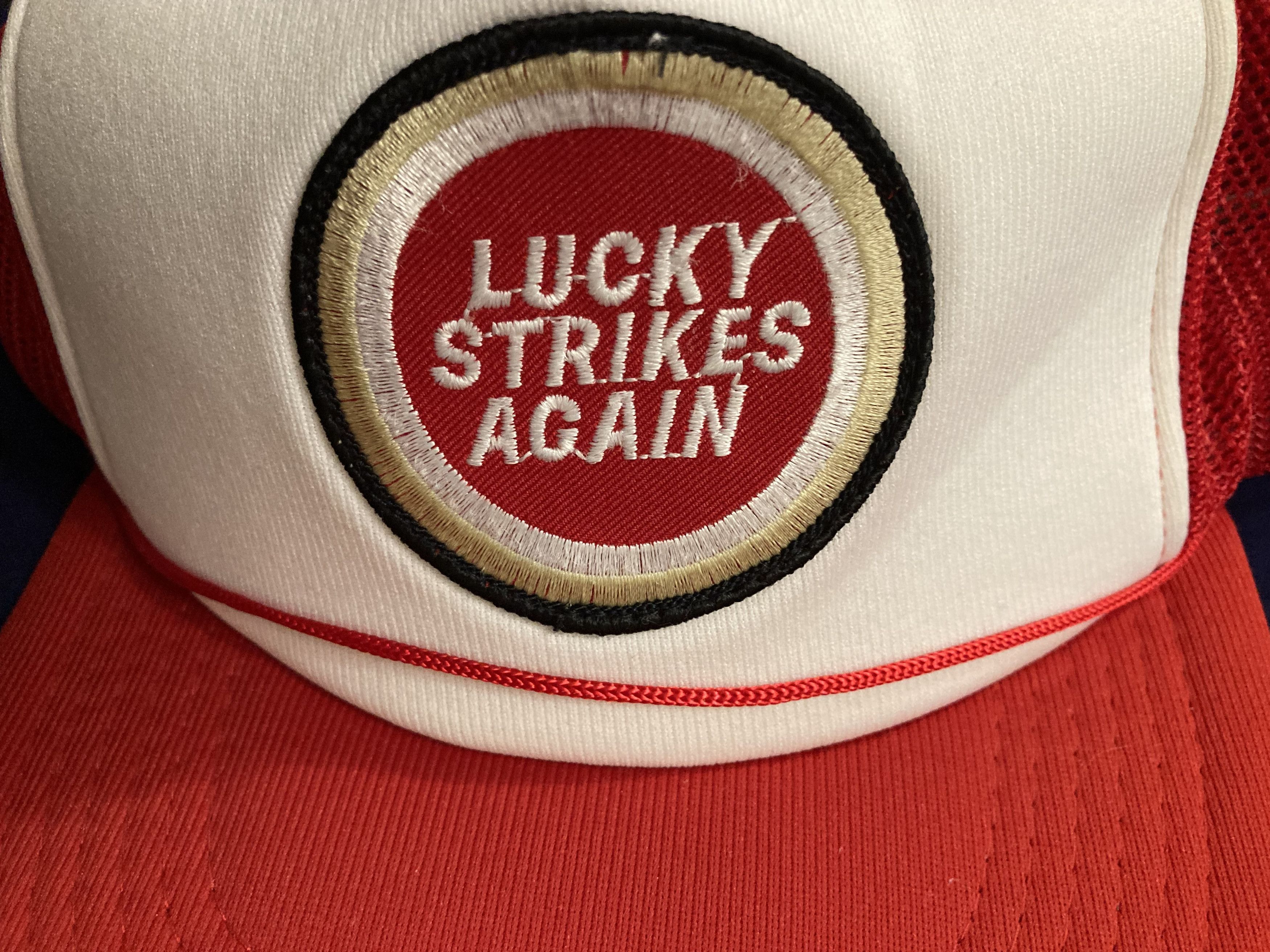 Vintage Rare Vintage Lucky Strikes Again Dad Hat.80"s Size ONE SIZE - 2 Thumbnail