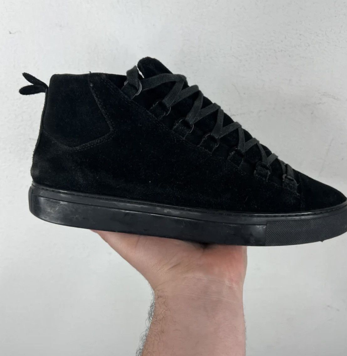 Balenciaga BALENCIAGA ARENA BLACK SUEDE 🖤42-44 Size US 9.5 / EU 42-43 - 2 Thumbnail
