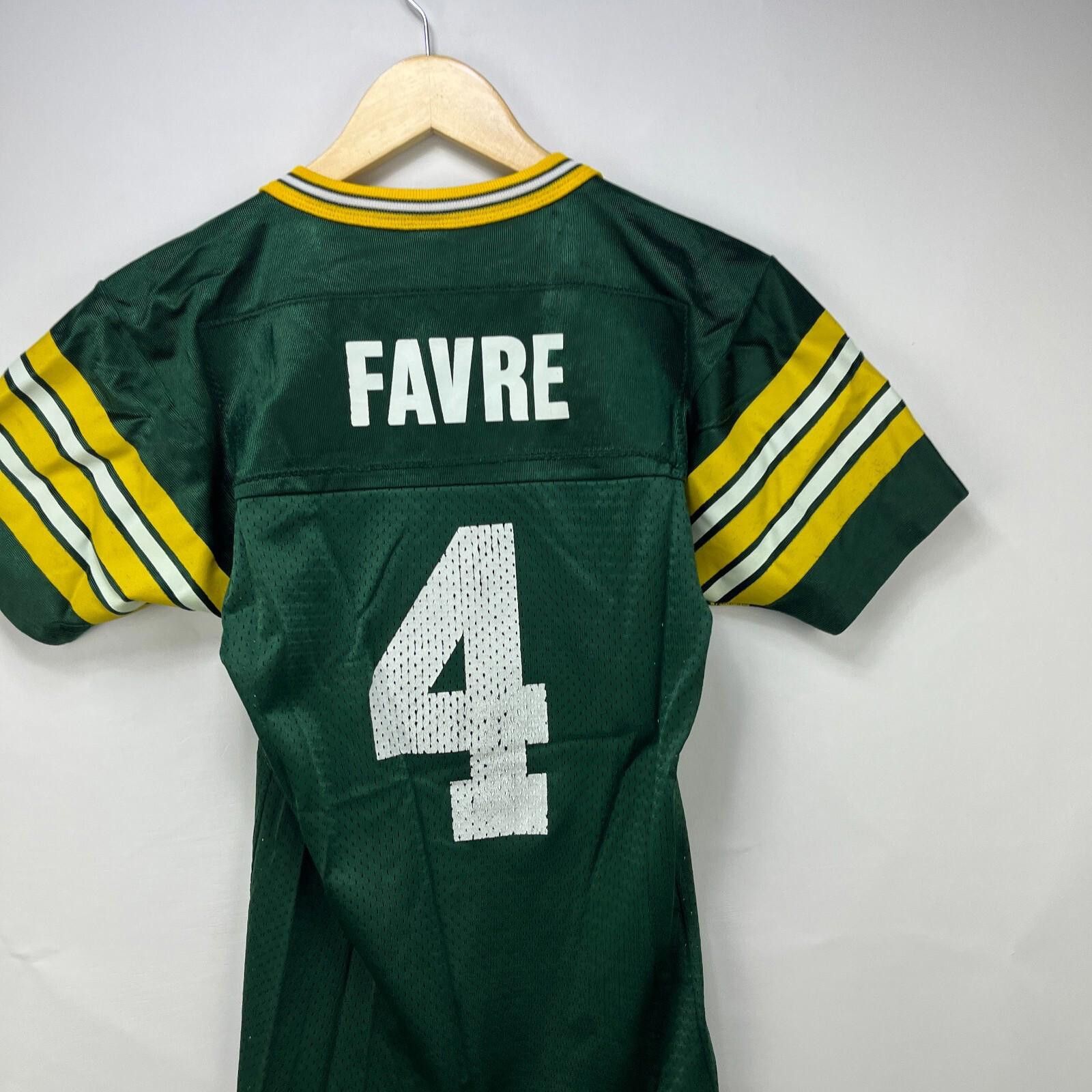 Champion Vintage 90s Green Bay Packers Brett Favre Jersey Youth Small Size ONE SIZE - 5 Thumbnail