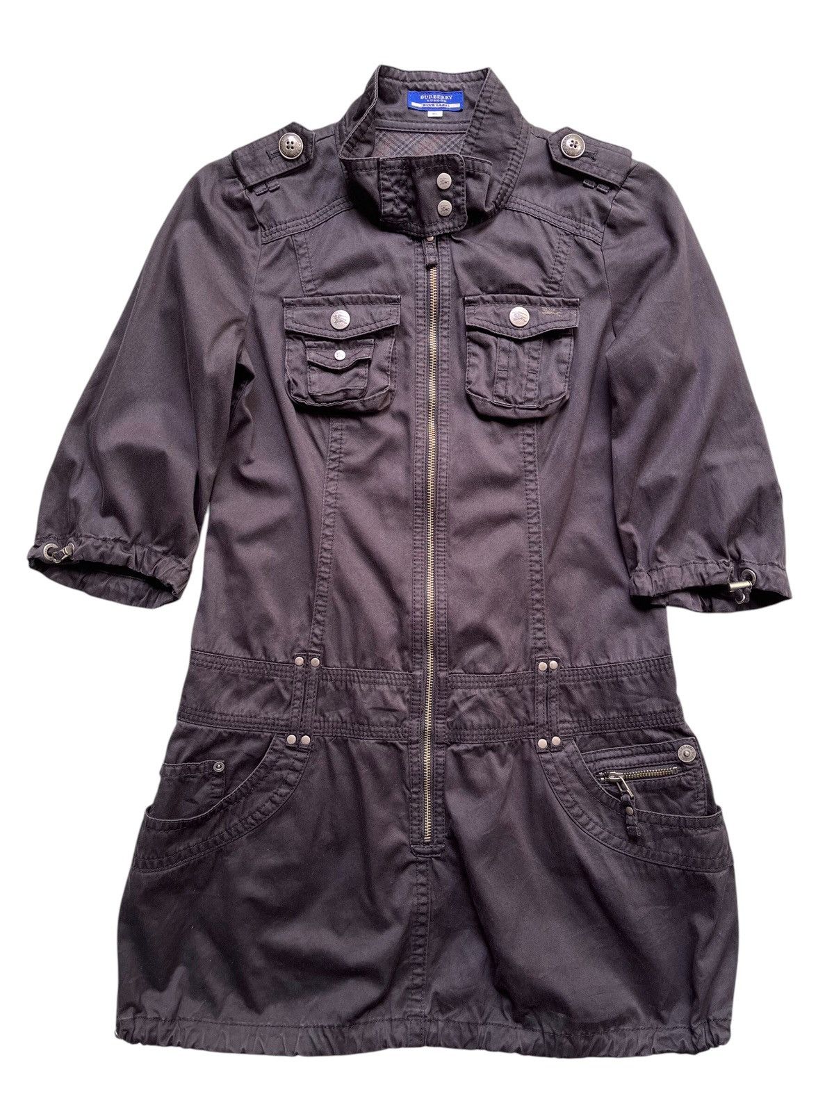 Burberry Burberry blue label multipocket dress jacket Size S / US 4 / IT 40 - 1 Thumbnail