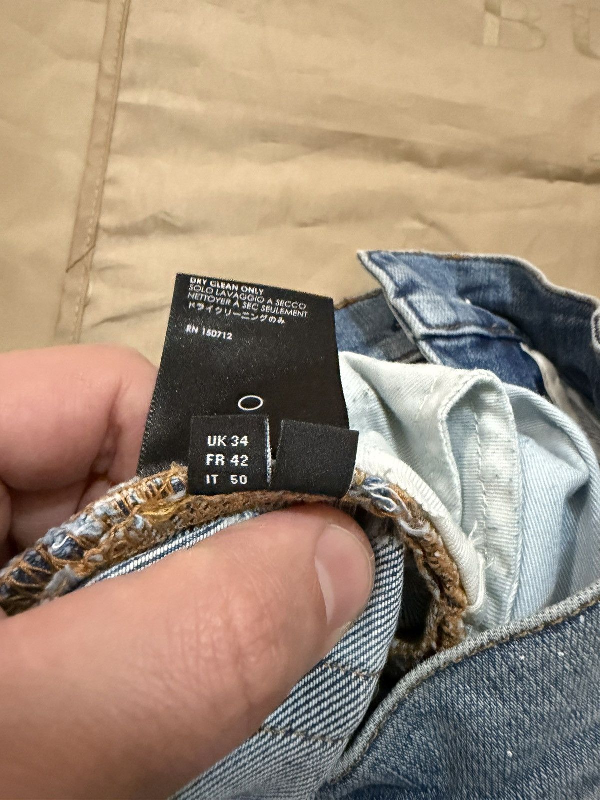 Amiri Amiri Distressed Palm Tree Denim size 34 Size US 34 / EU 50 - 8 Thumbnail