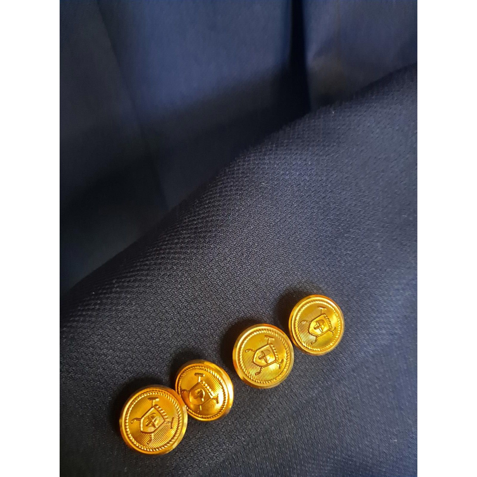 Lauren Ralph Lauren Lauren Ralph Lauren Blue 2 Gold Button Blazer 50R Size 50R - 3 Thumbnail