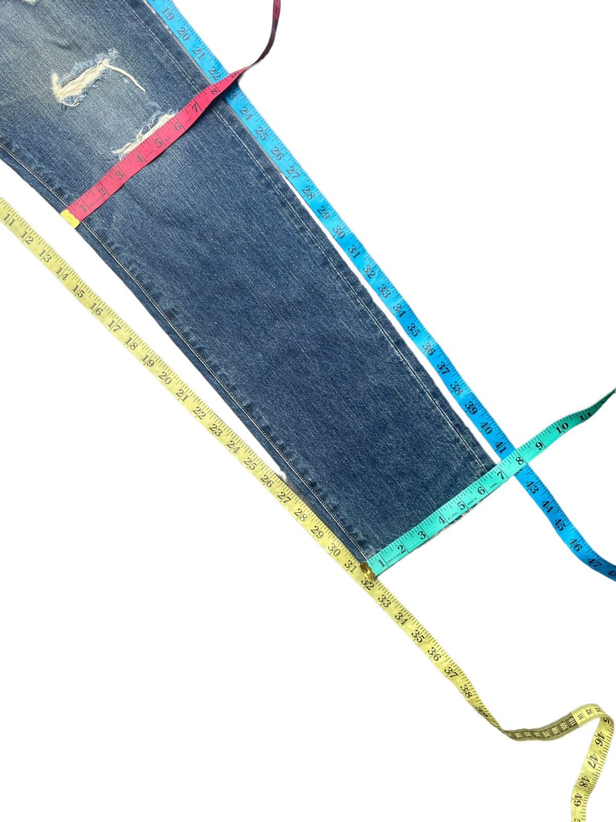 Avirex Avirex Type Blue Distresed Denim Size US 34 / EU 50 - 22 Thumbnail