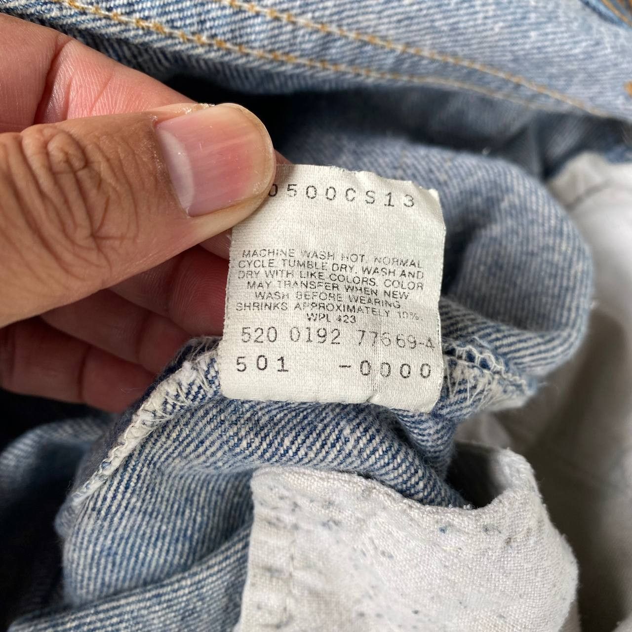 Levi's Vintage Clothing VINTAGE 1992 LEVIS 501xx BLUEWASH FADED BUTTON 520 W31X32.5" Size US 31 - 17 Thumbnail
