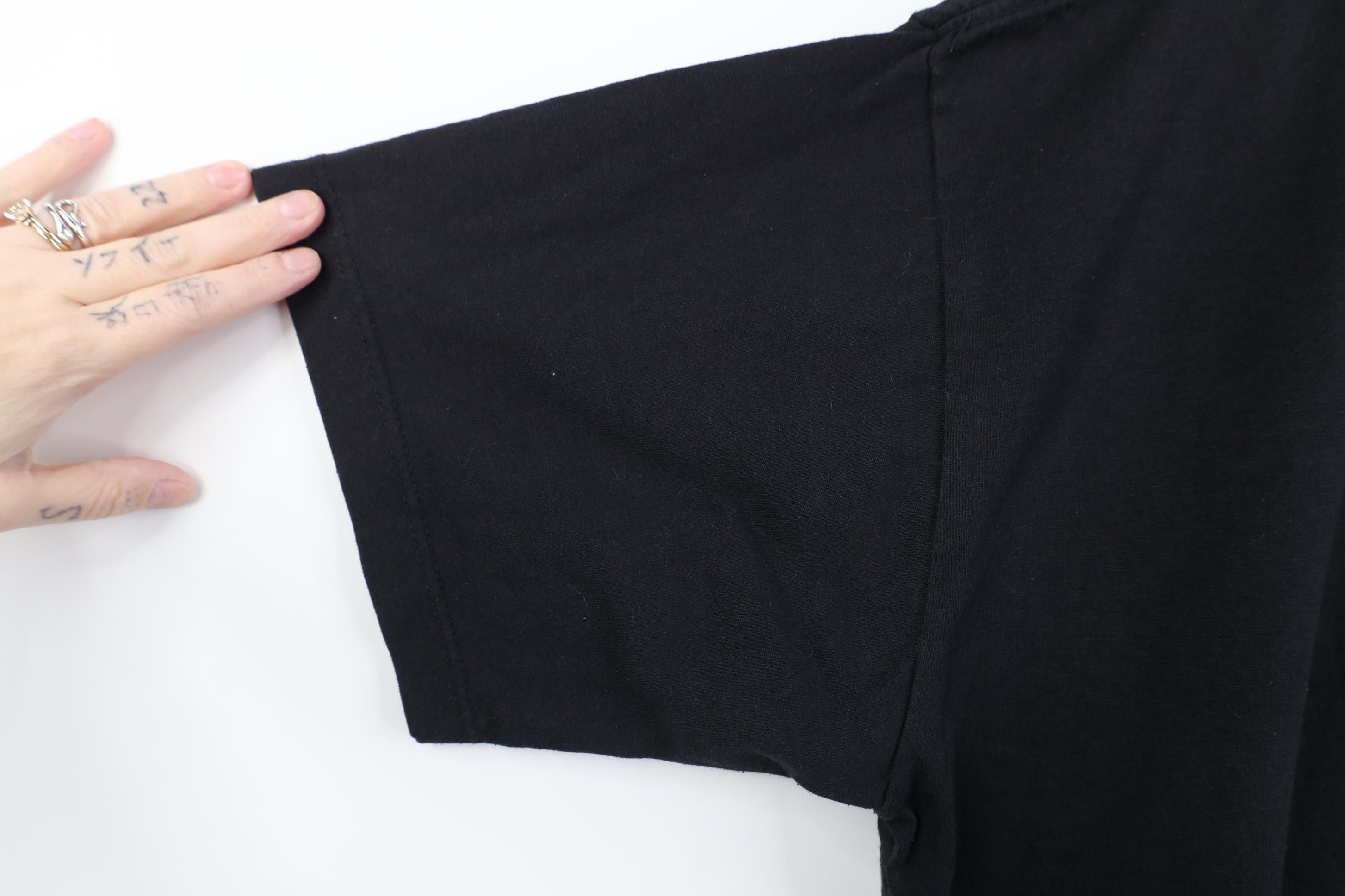 Vintage Vintage 90s Streetwear Pocket Short Sleeve T-Shirt Black USA Size XL / US 12-14 / IT 48-50 - 6 Thumbnail